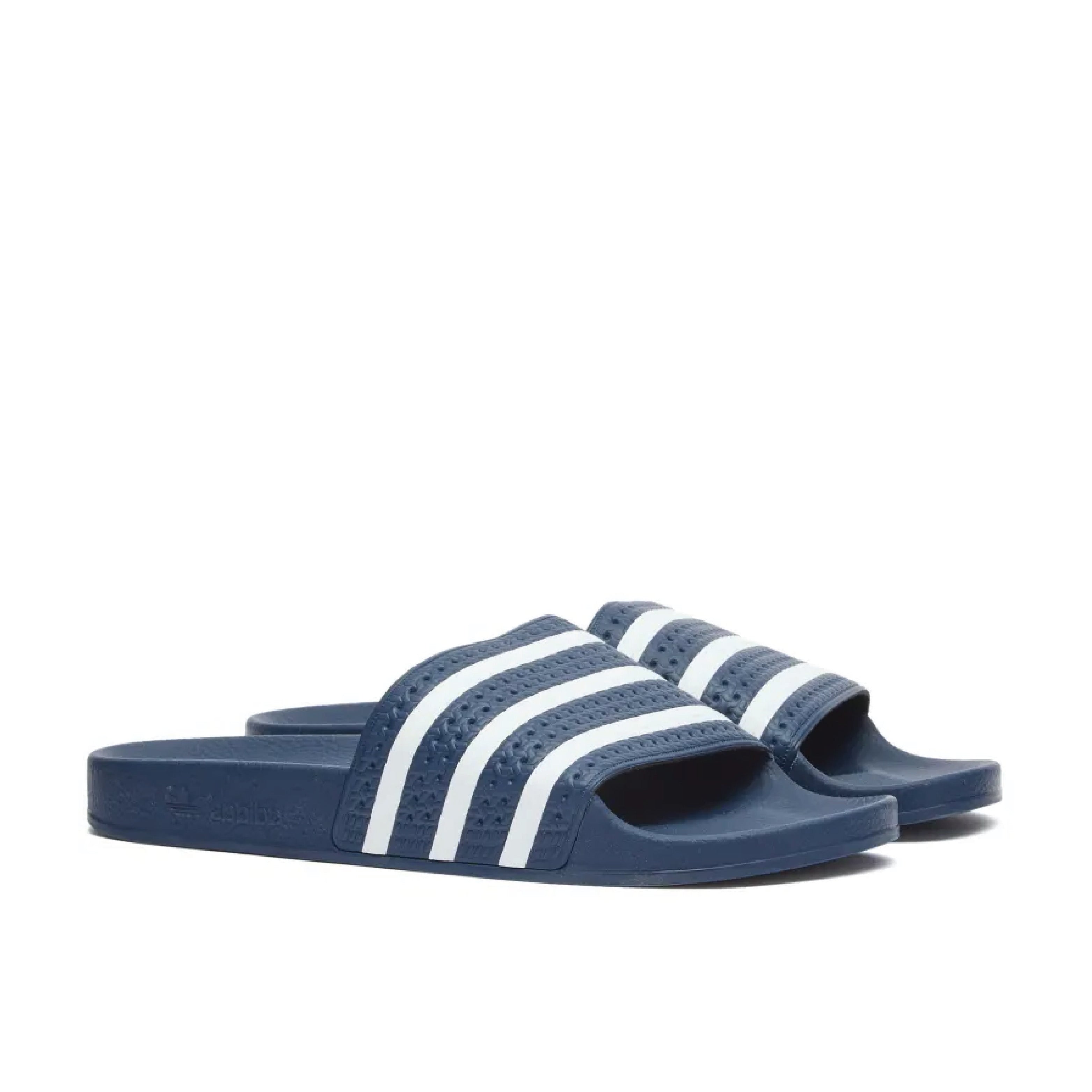 Adidas Adilette White & Adiblue