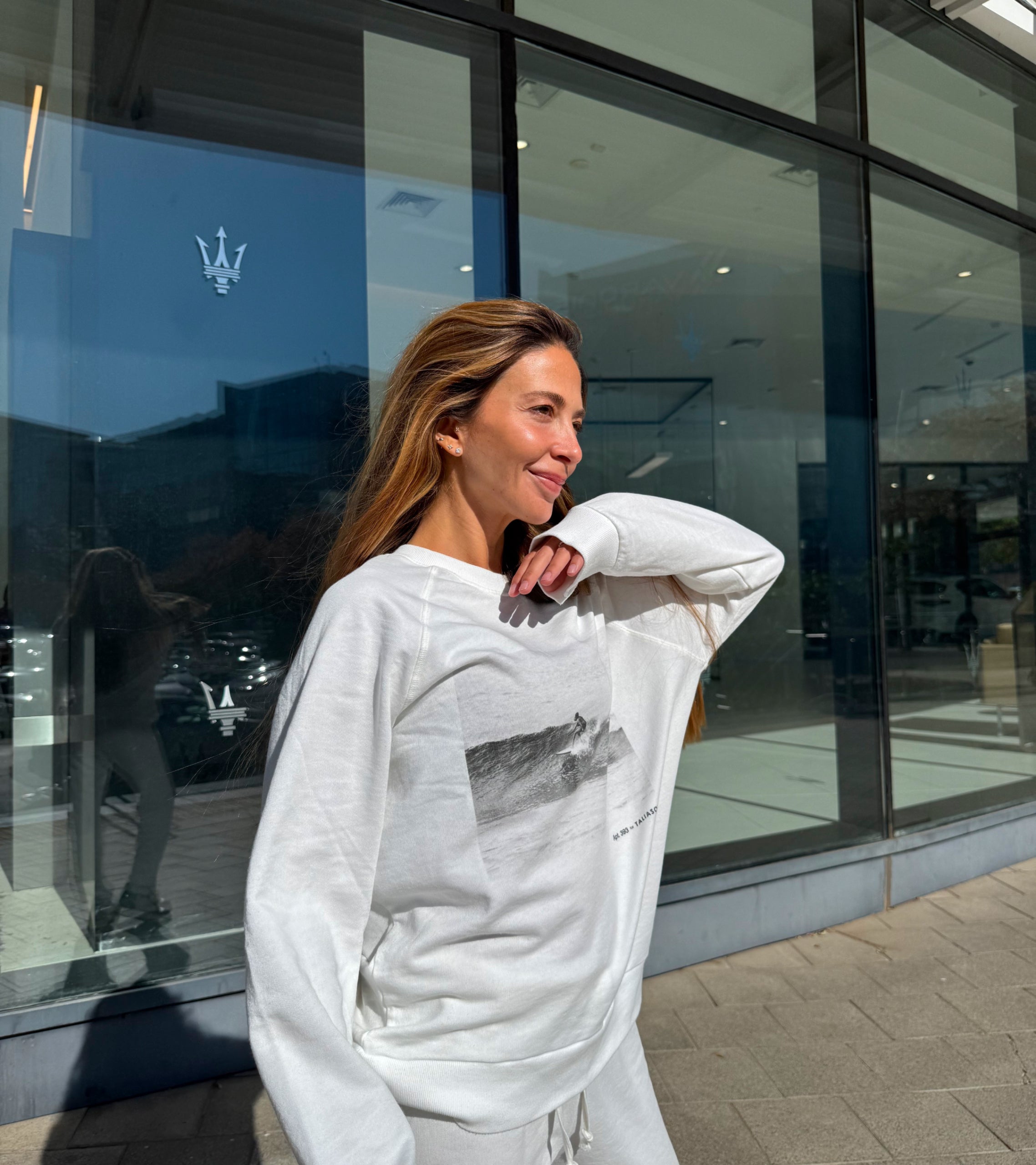 Apt. 393 for TALIA SOL Surfer French terry Sweatshirt