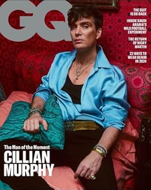 GQ Uk Magazine March 2024 The Man Of The Moment Cillian Murphy (PB)