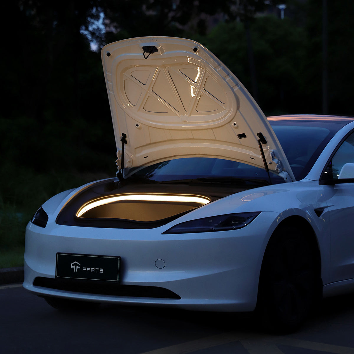 TPARTS Frunk LED Strip for Tesla Model 3 Highland 2024