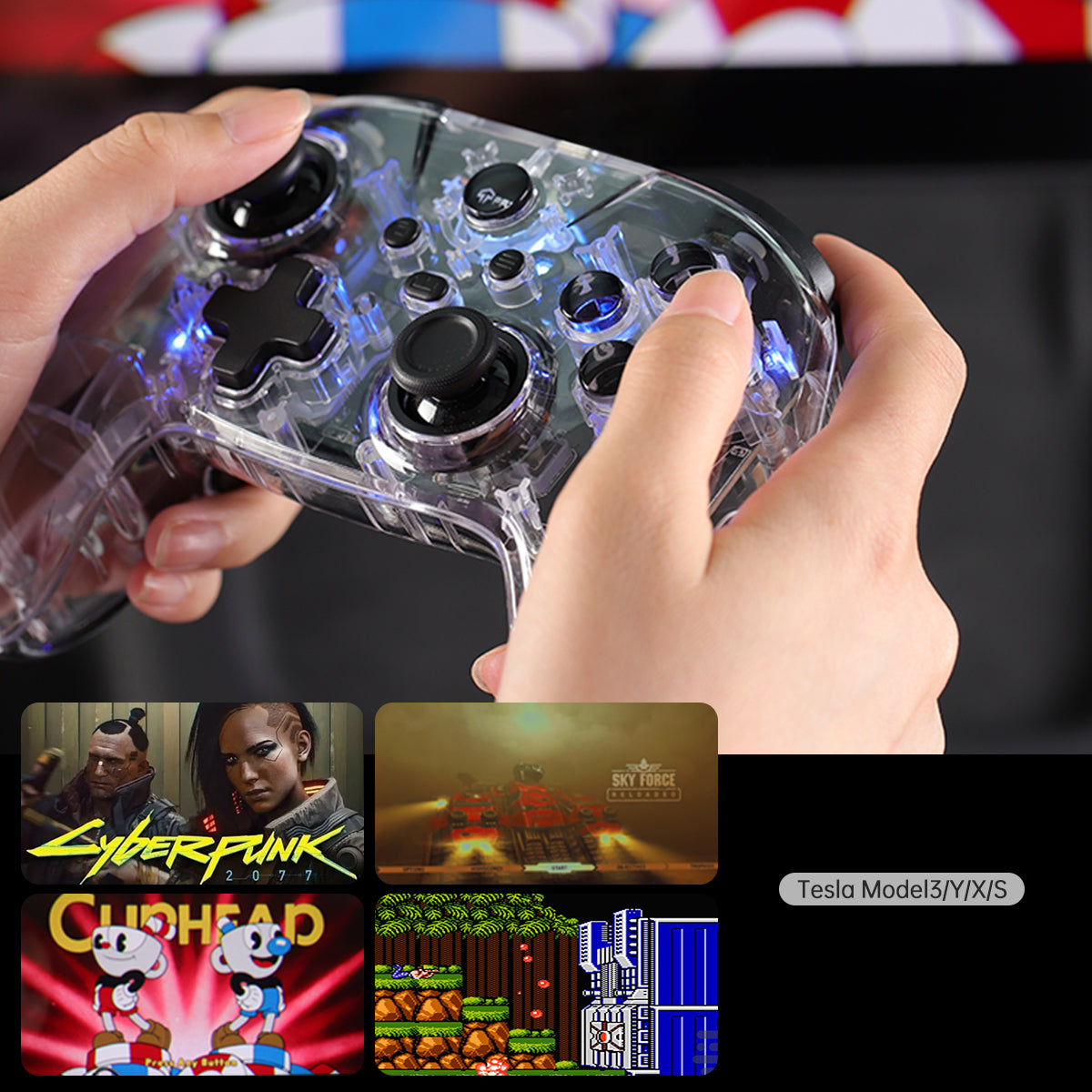 TPARTS Wireless Game Controller (Special Programmed for Tesla)