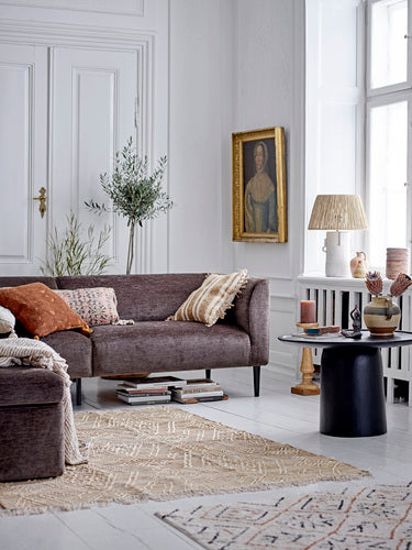 Sevillia black mango wood living room table