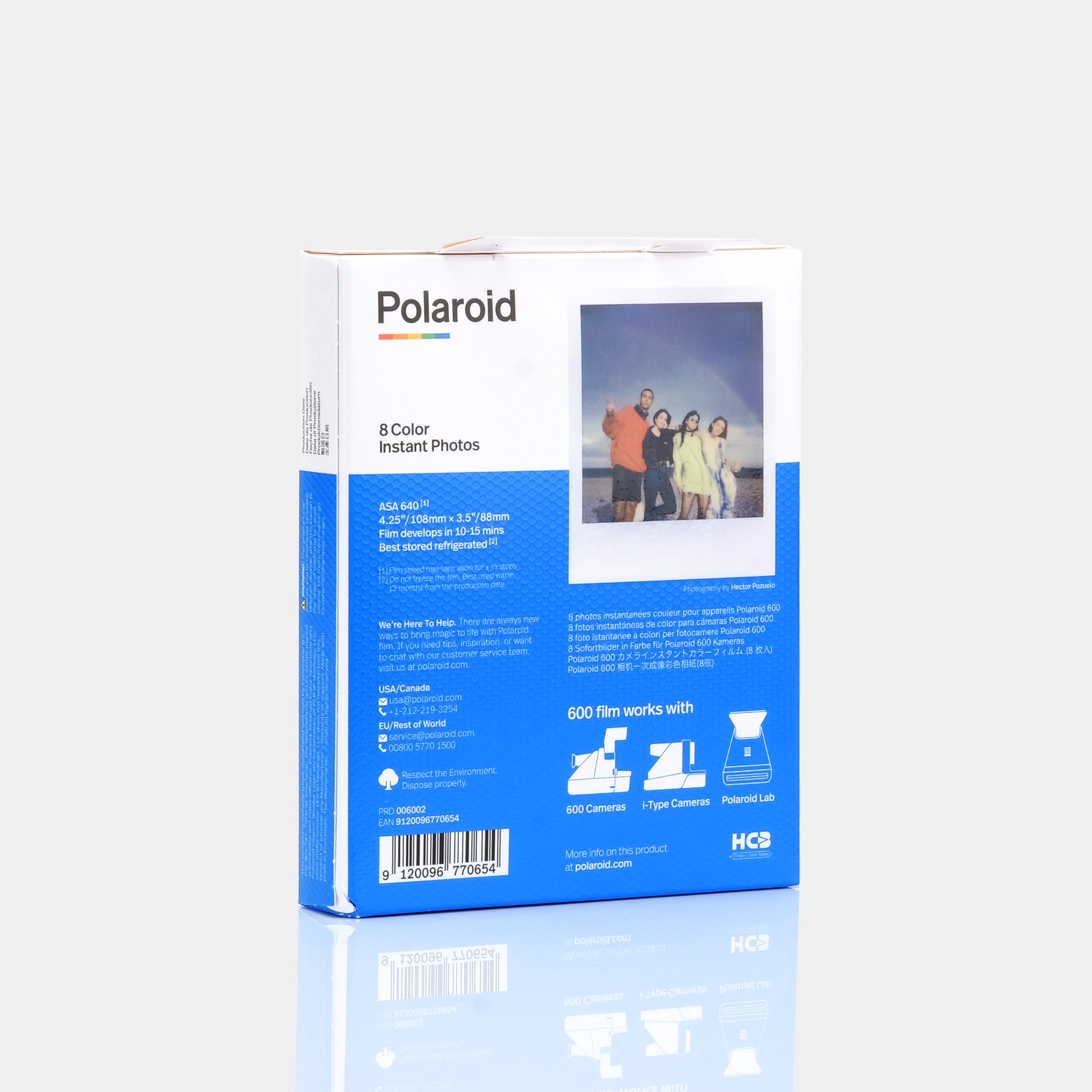 POLAROID 600 COLOR INSTANT FILM