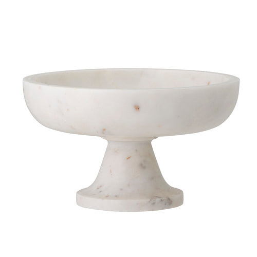 Eris serving bowl - white marble