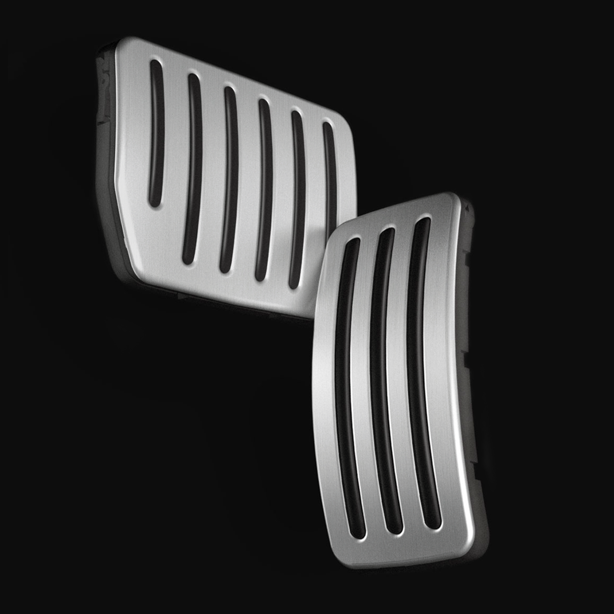 TPARTS Self-flip Lock Aluminum Performance Foot Pedal Set for Tesla Model 3 & Model Y