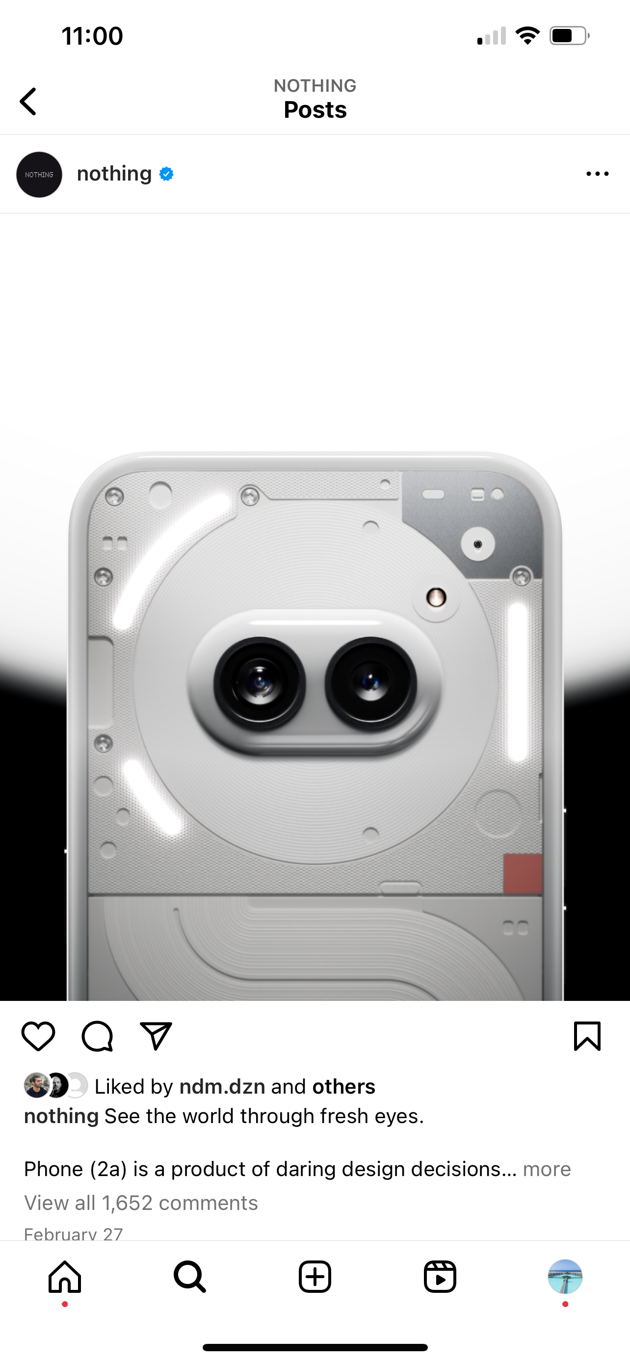 Phone (2a) White