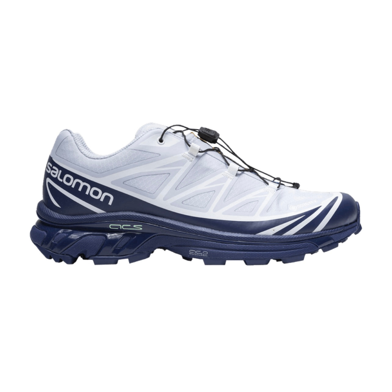 Salomon XT-6 GTX blue print & heather & white