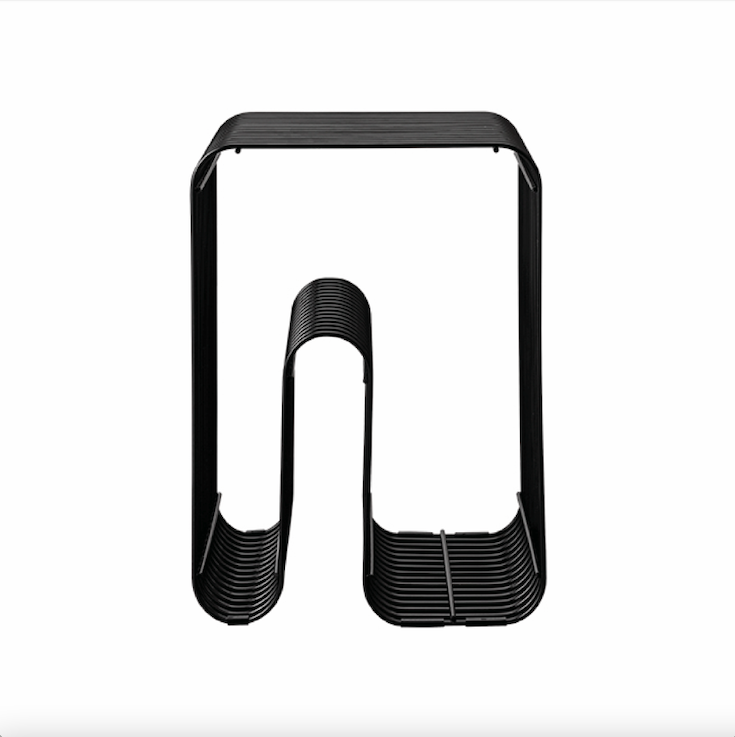 CURVA STOOL - BLACK