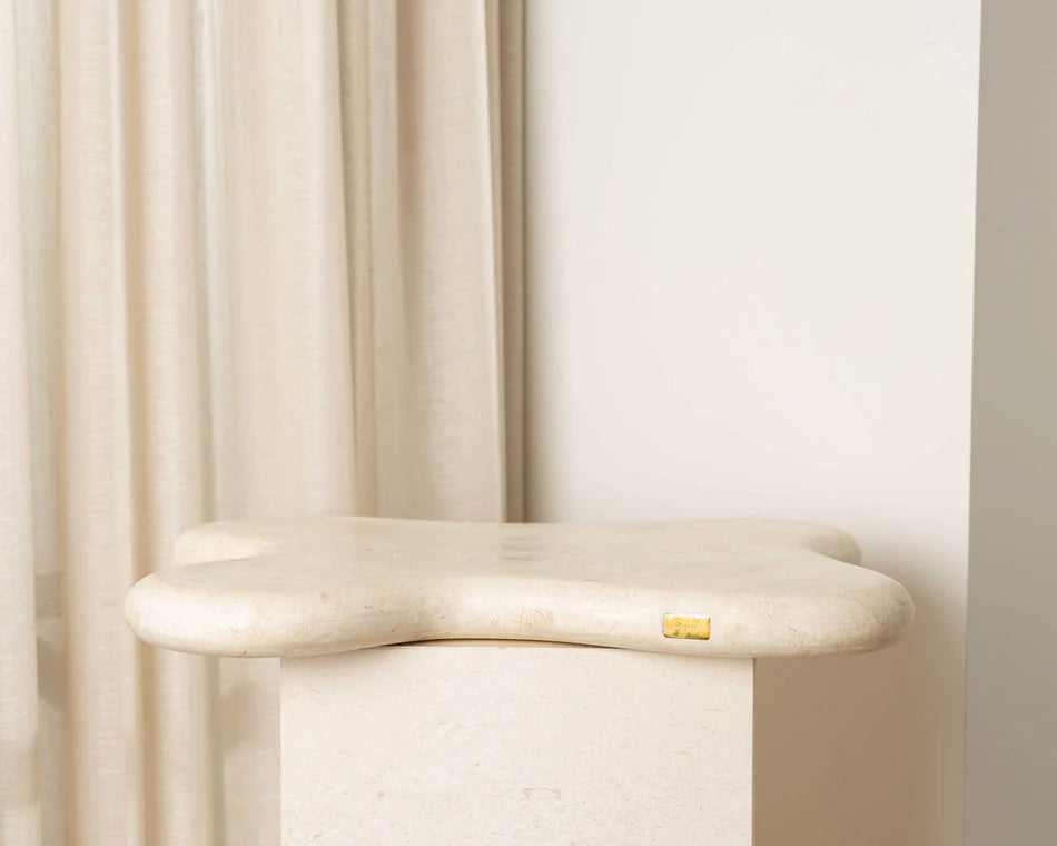Tali Tray, Smokey White Large