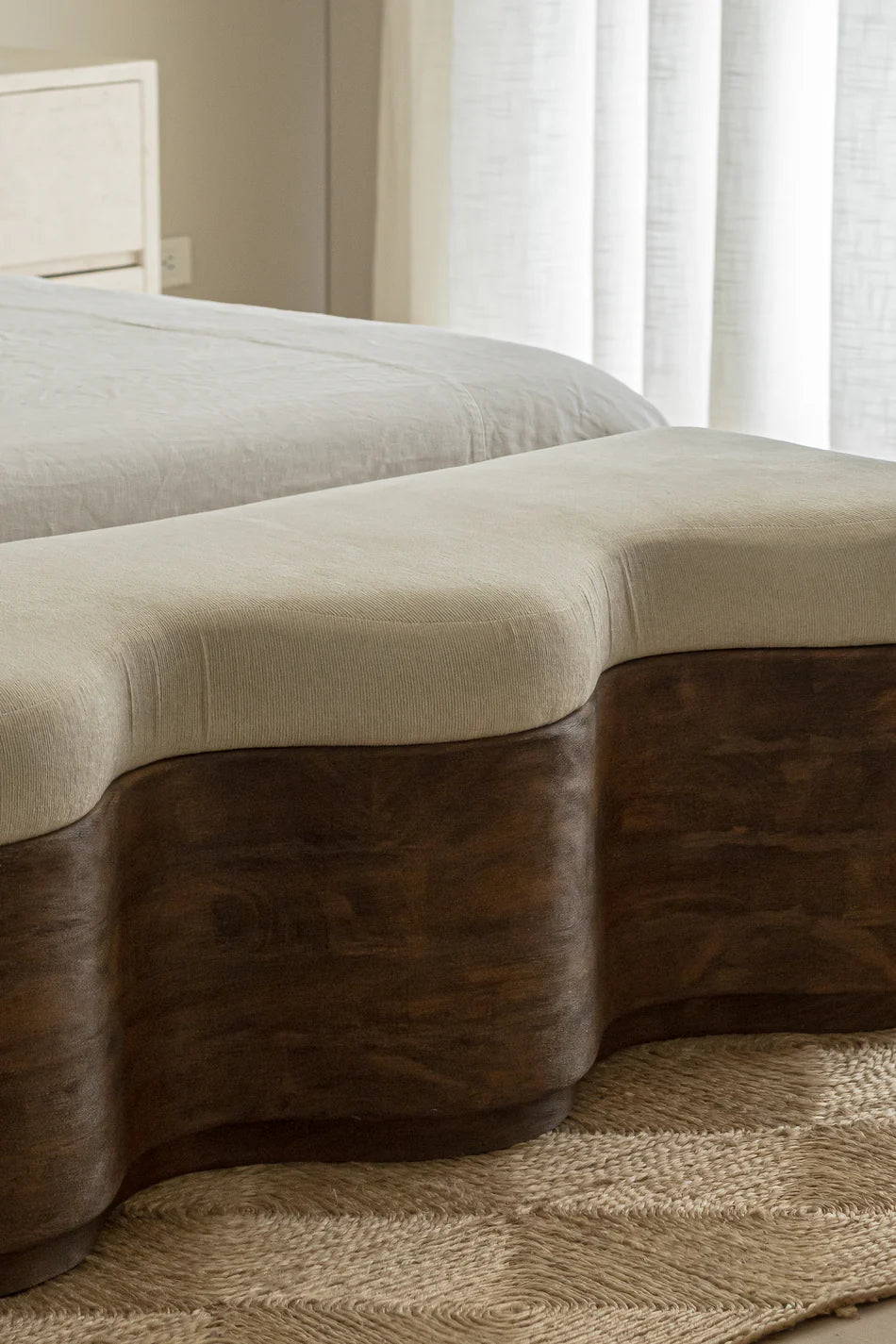 Triana Bench King, ספסל מיטה אספרסו קינג סייז