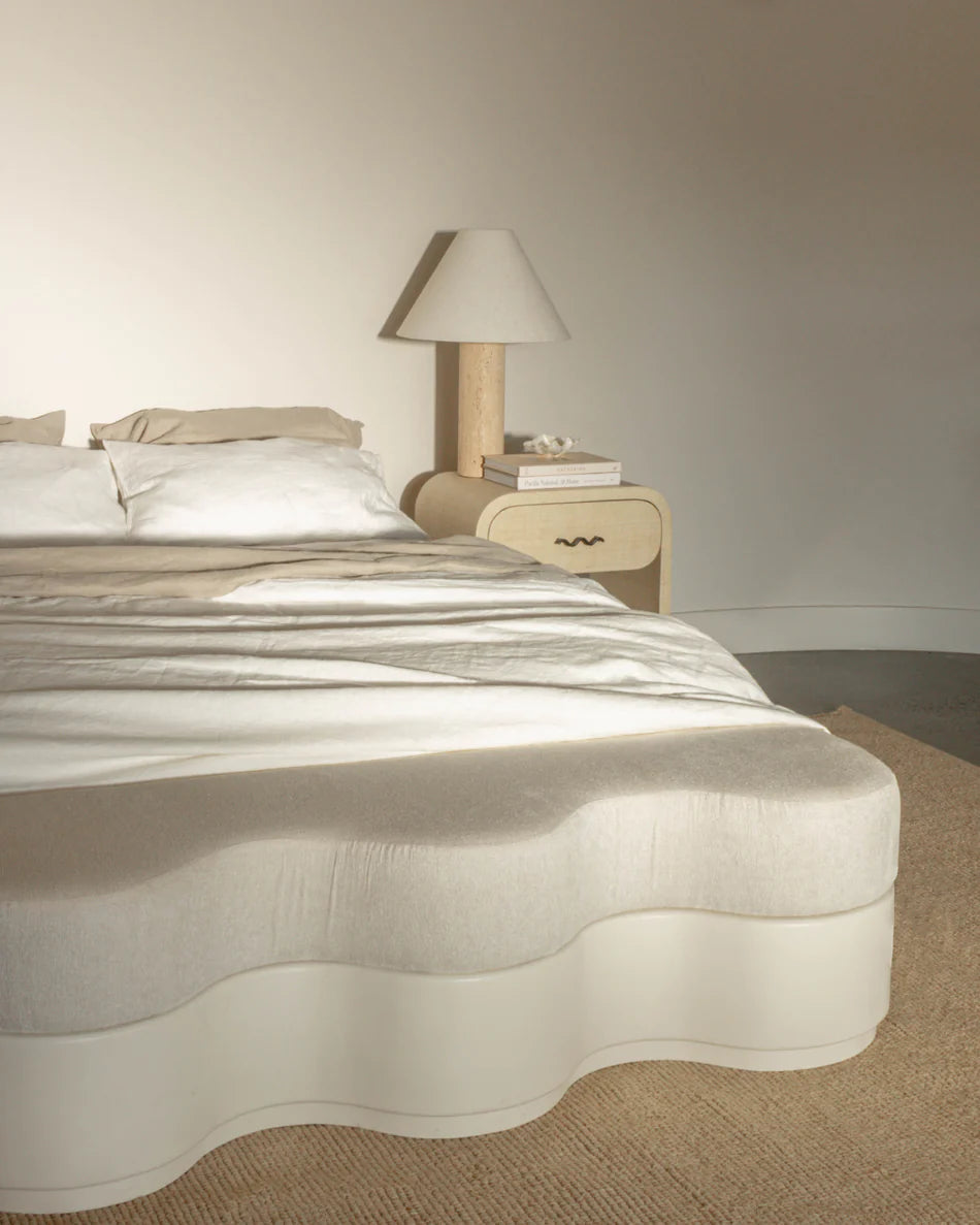 Triana Bench King, ספסל מיטה קרם קינג סייז