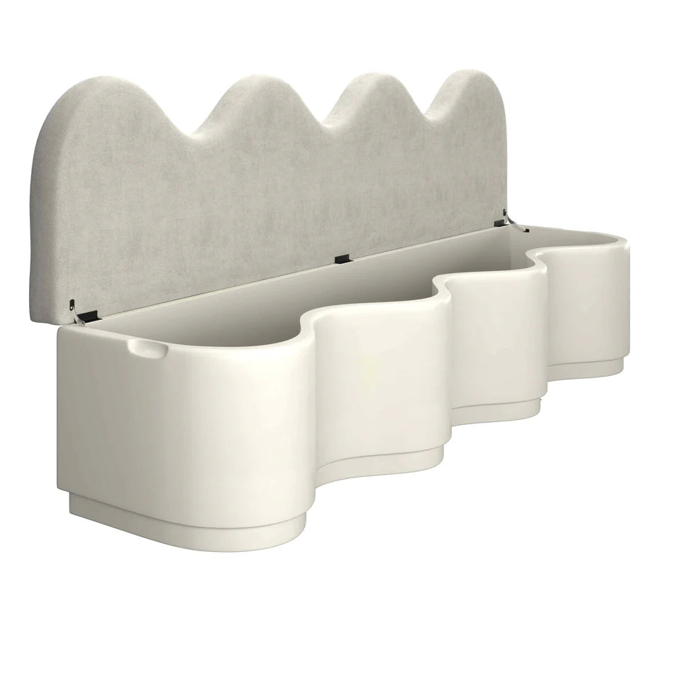 Triana Bench King, ספסל מיטה קרם קינג סייז