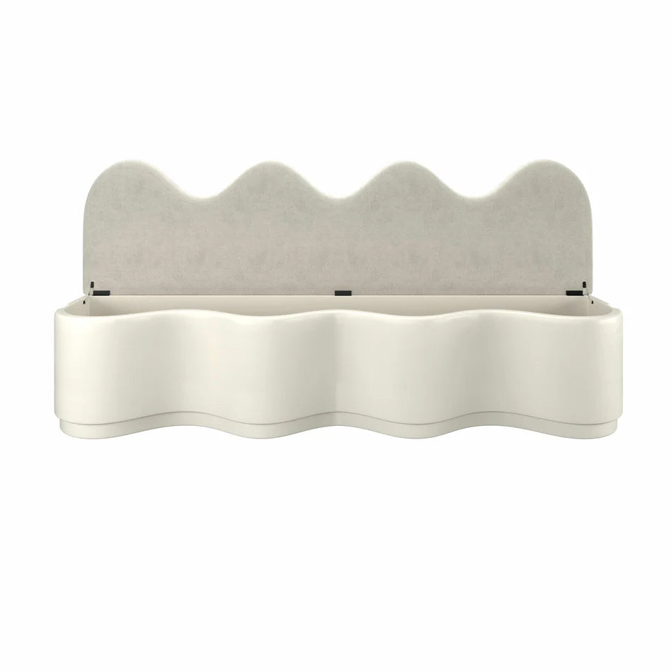 Triana Bench King, ספסל מיטה קרם קינג סייז