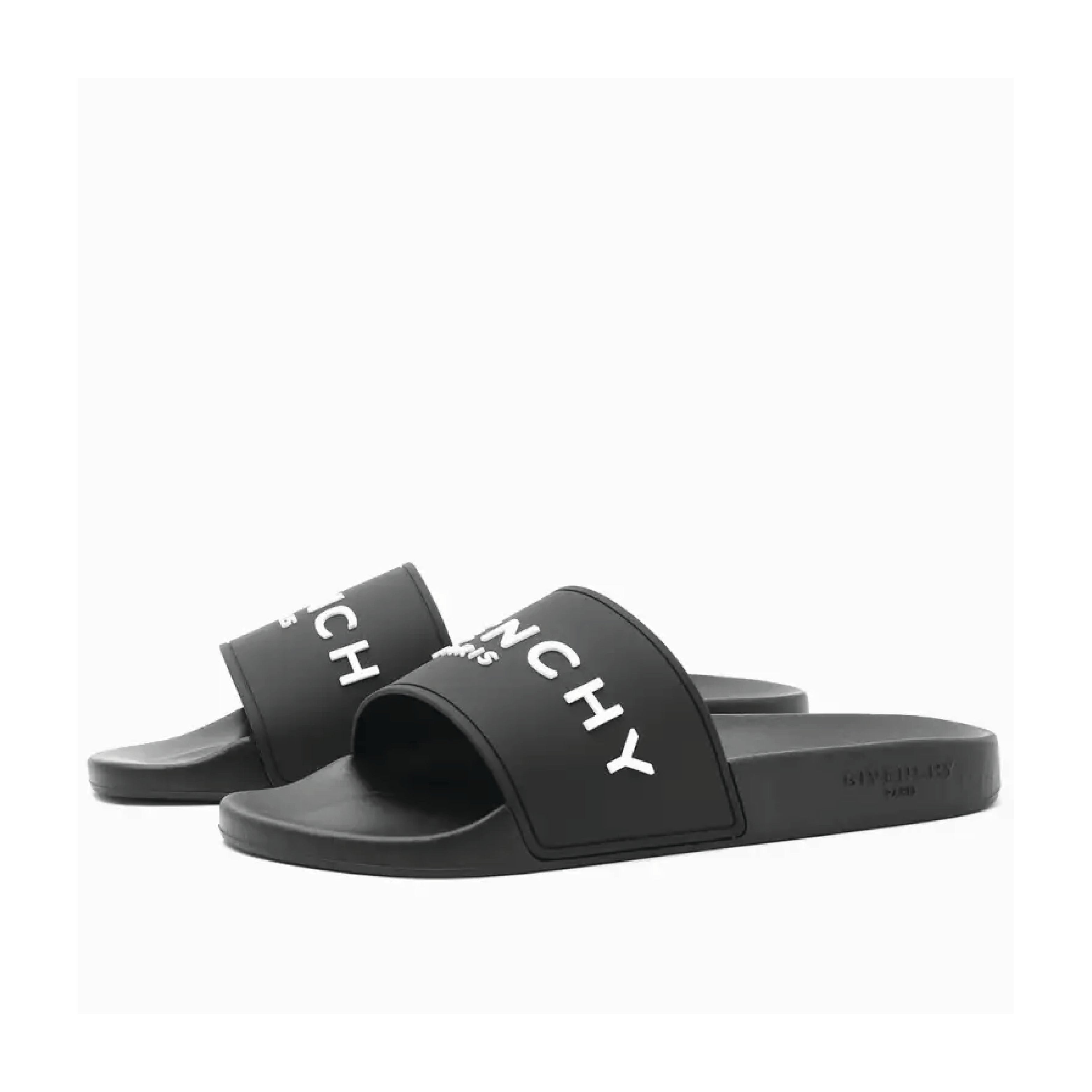 Givenchy Logo Slide Black