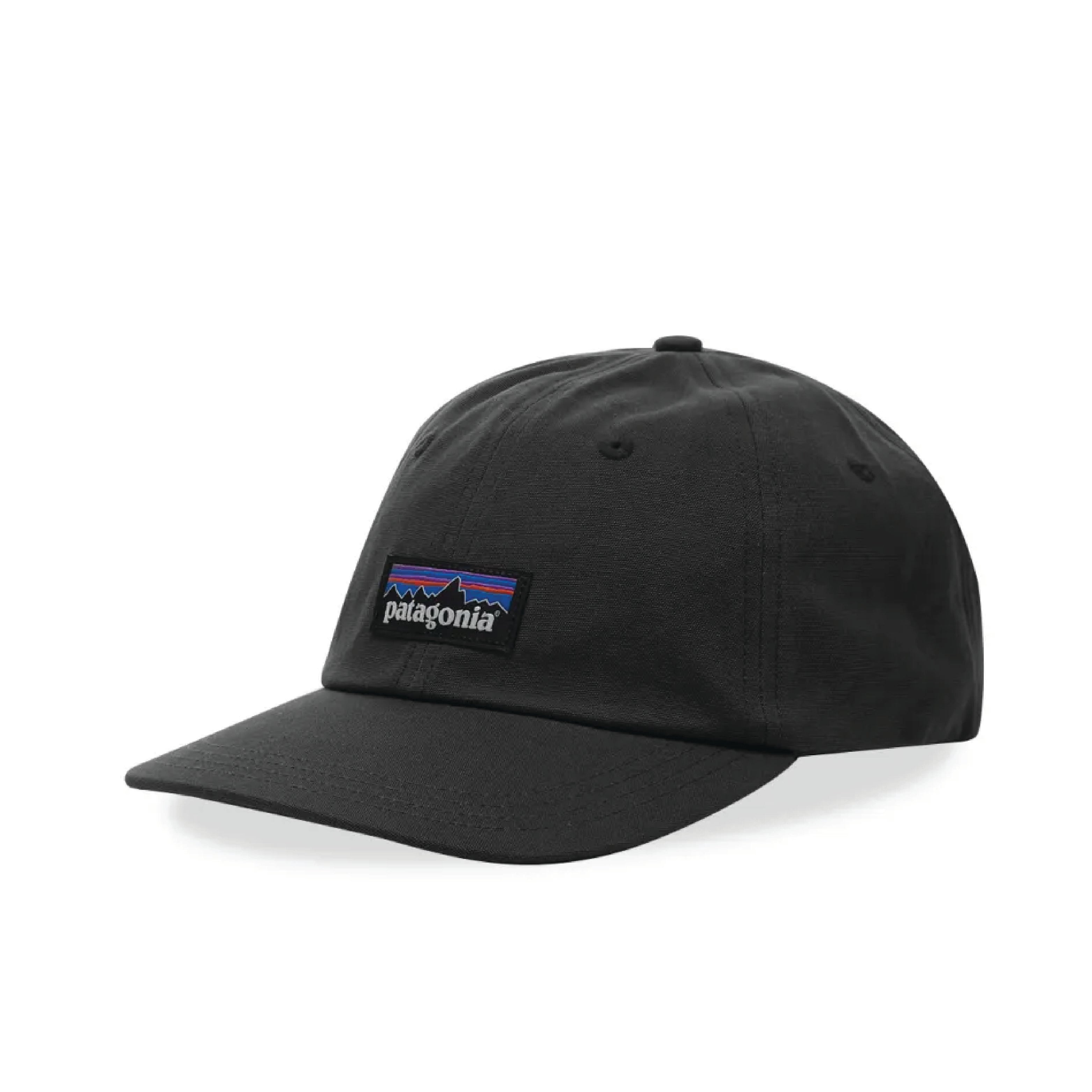 Patagonia P-6 Label Trad Cap Black
