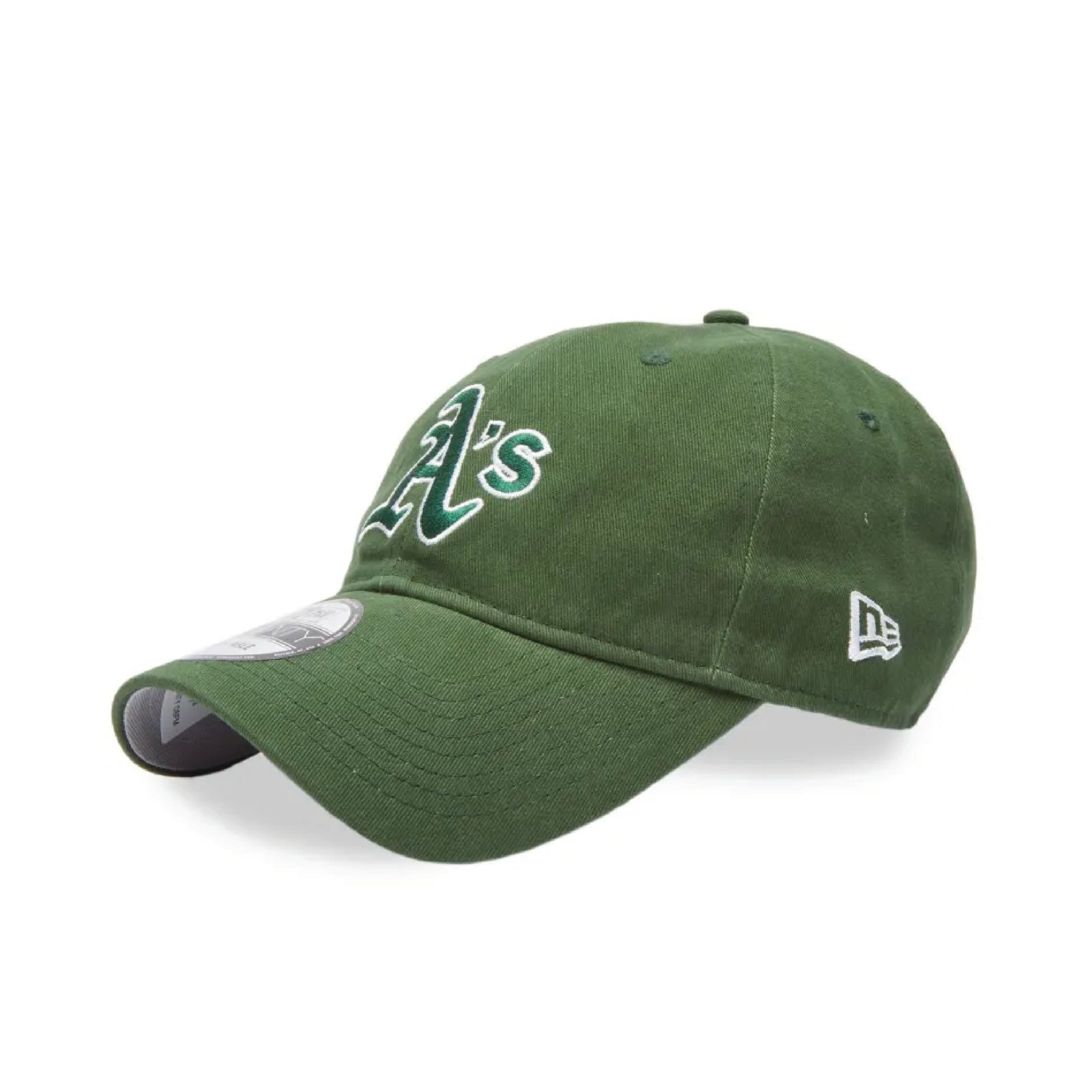 Casquette New Era Oakland Athletics Grise/verte - Réglable - NEUVE Avec étiquettes