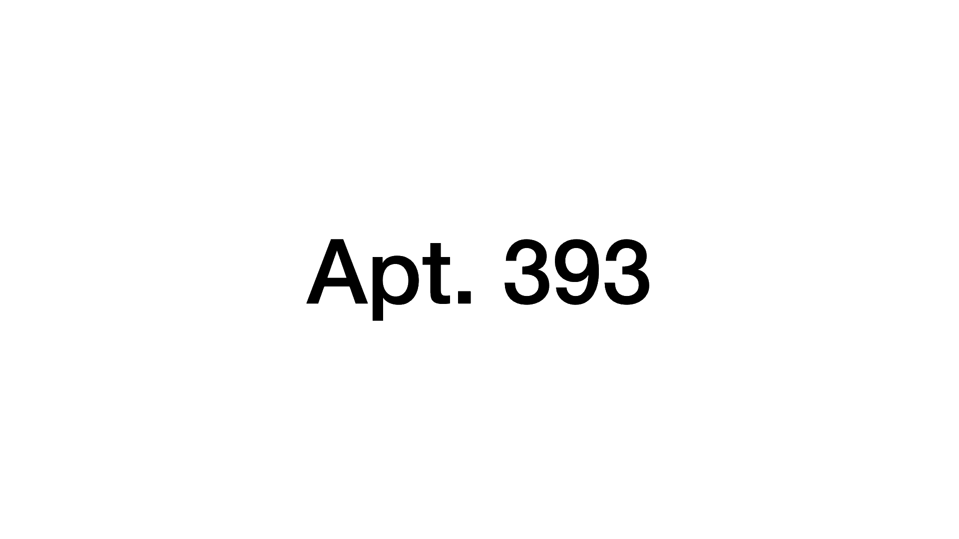 Apt. 393