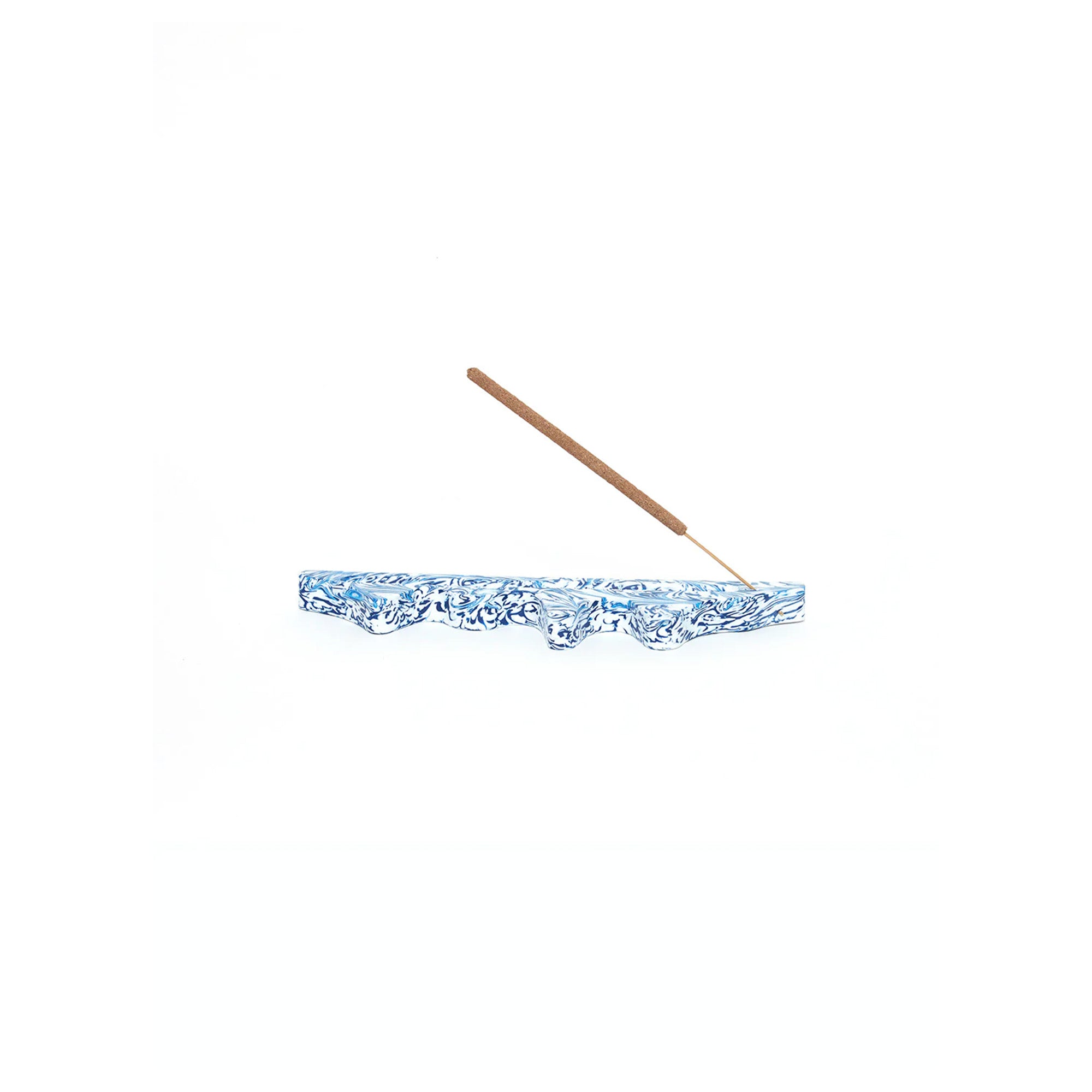 MELTING ECOSYSTEMS: INCENSE HOLDER BLUE