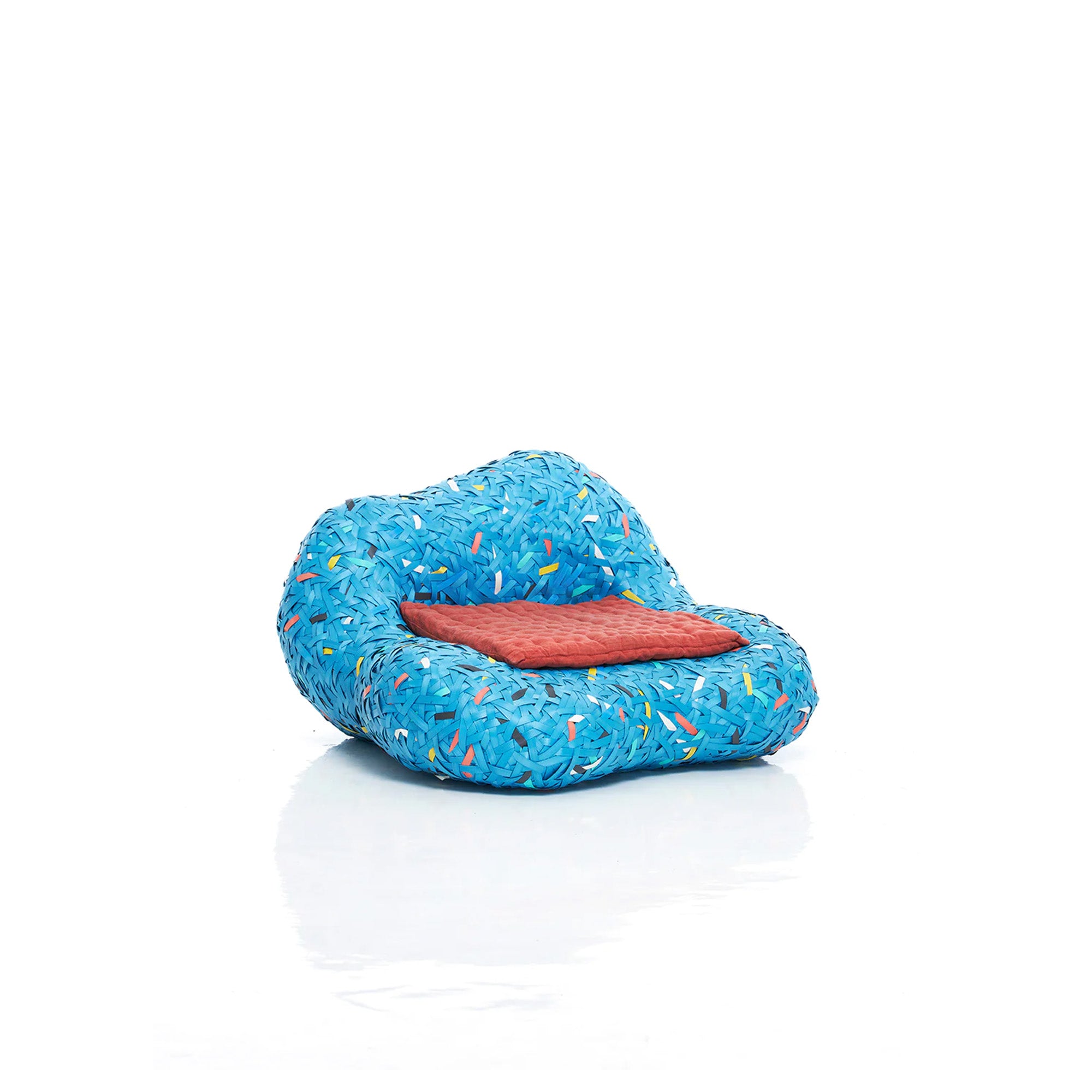 ARTISANAL MEDITATION CHAIR - BLUE