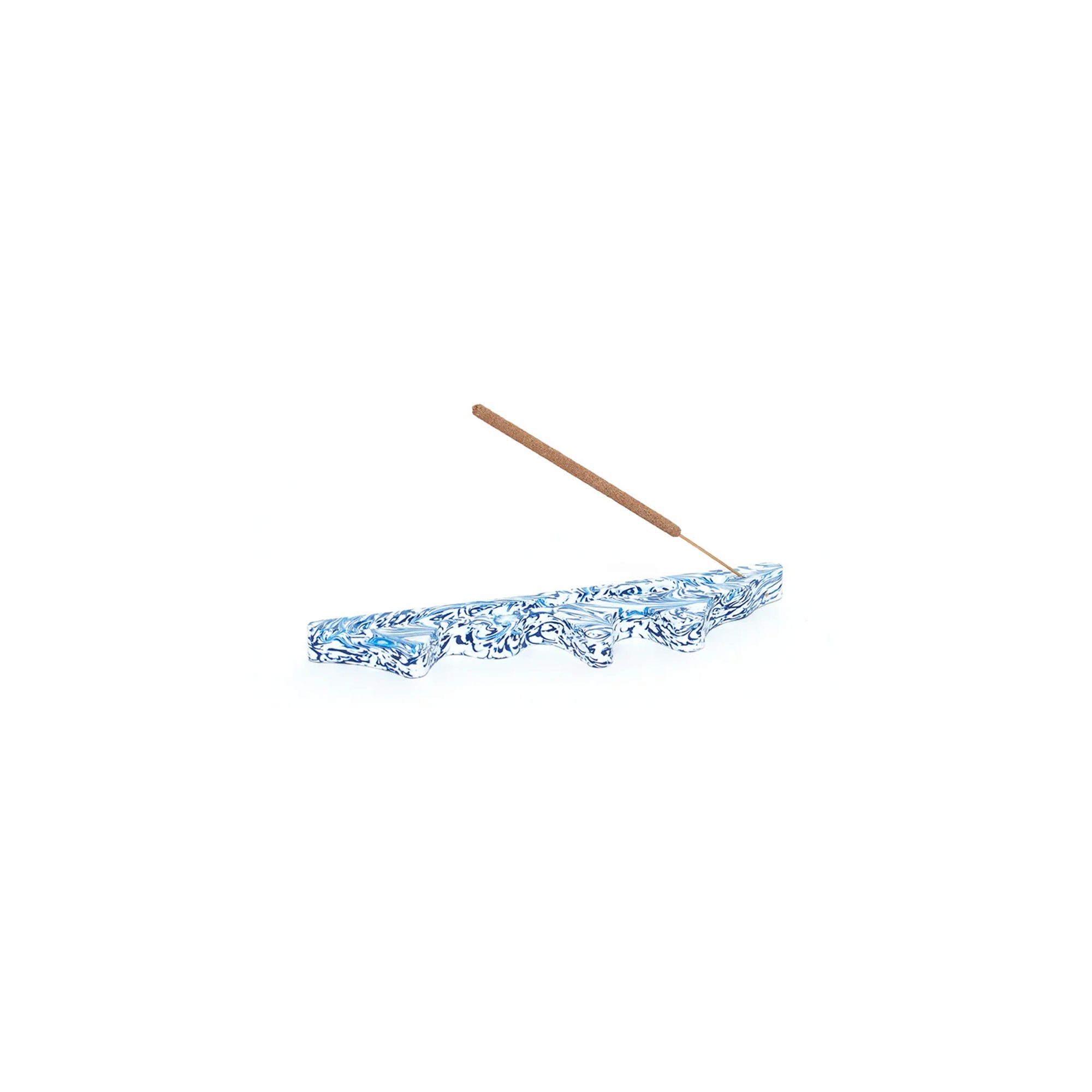 MELTING ECOSYSTEMS: INCENSE HOLDER BLUE