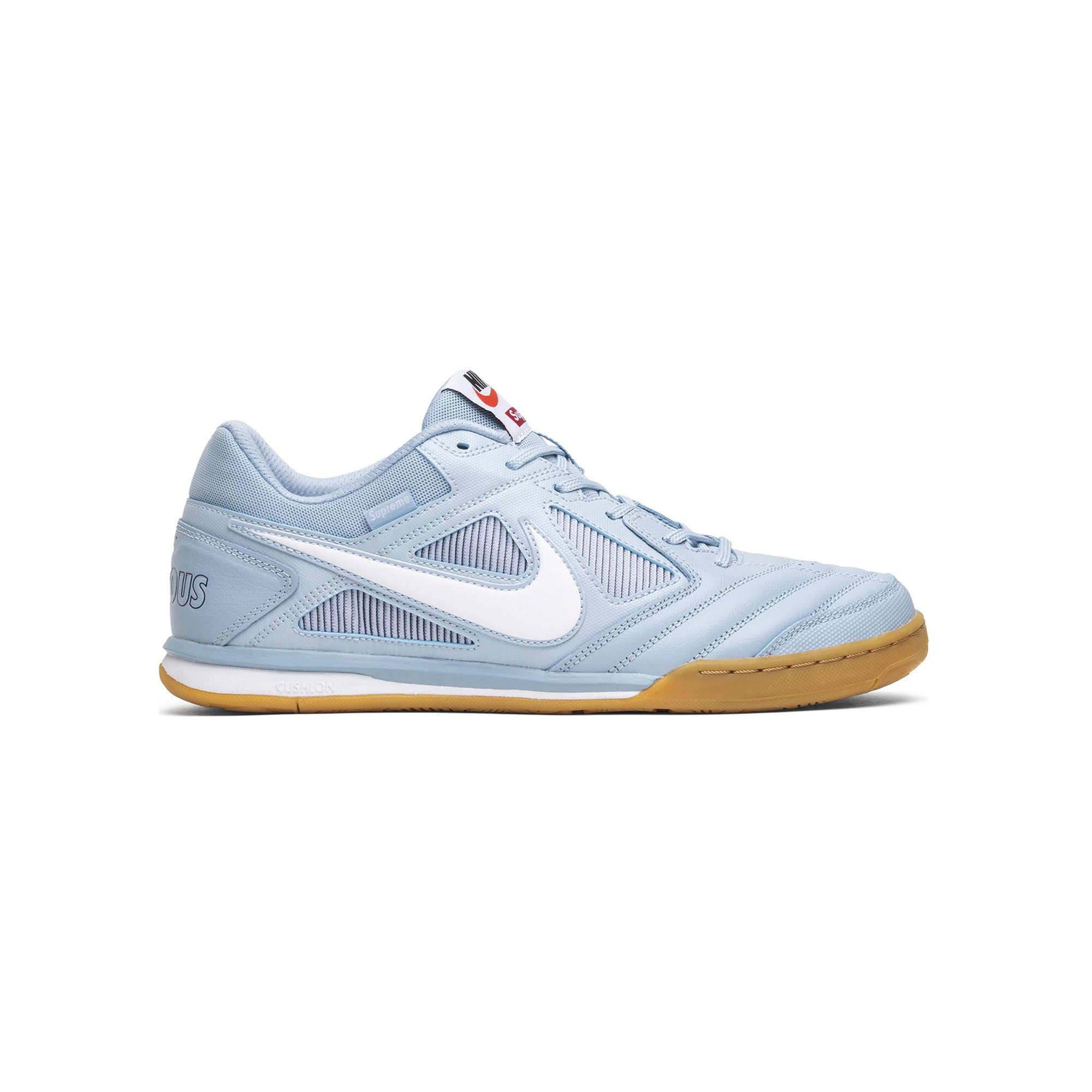 Sb Gato Supreme Shoes Nike 2018 Supreme X Nike Gato SB Blue