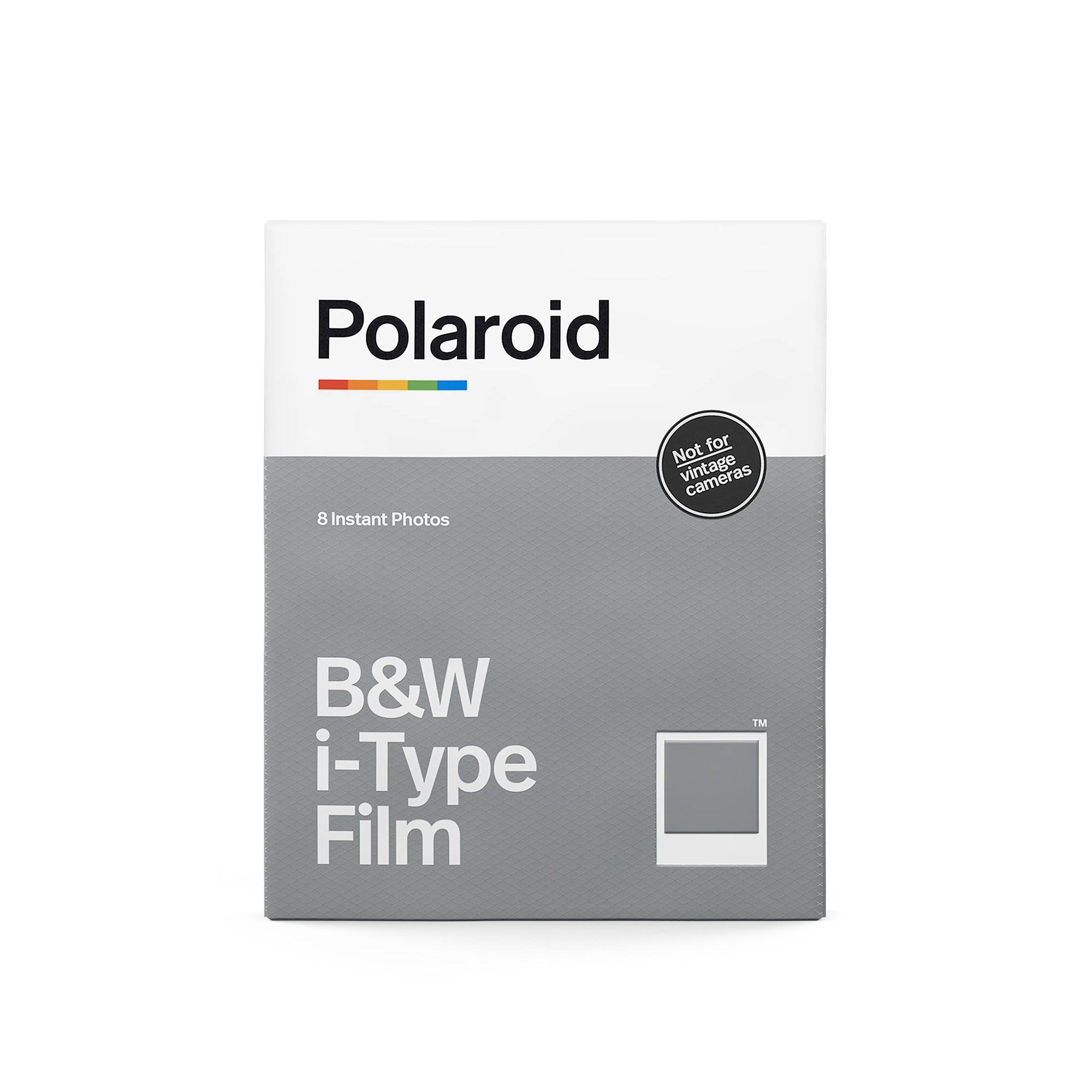 POLAROID B&W I-TYPE FILM נייר צילום שחור לבן