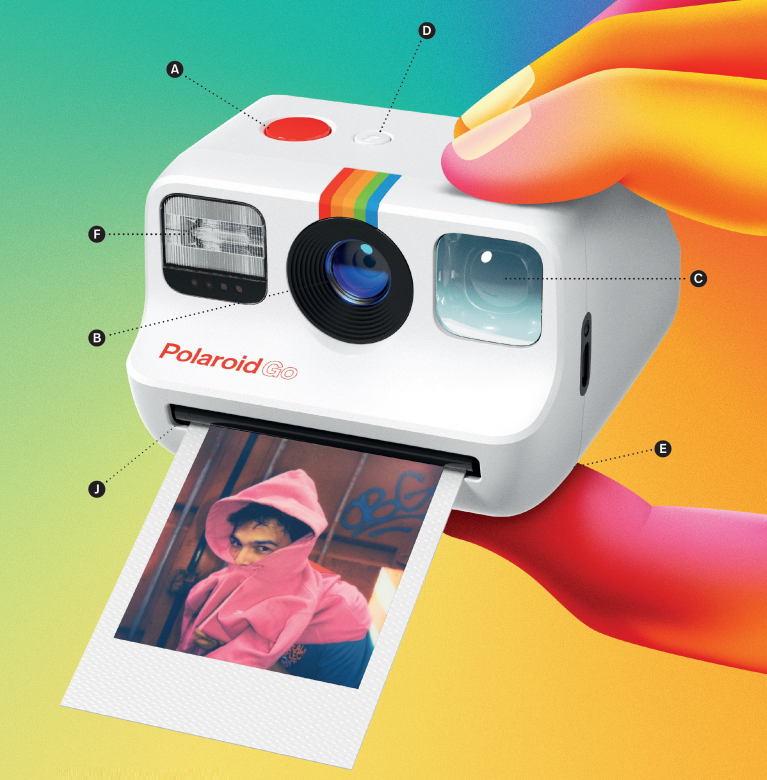 POLAROID GO INSTANT CAMERA - WHITE