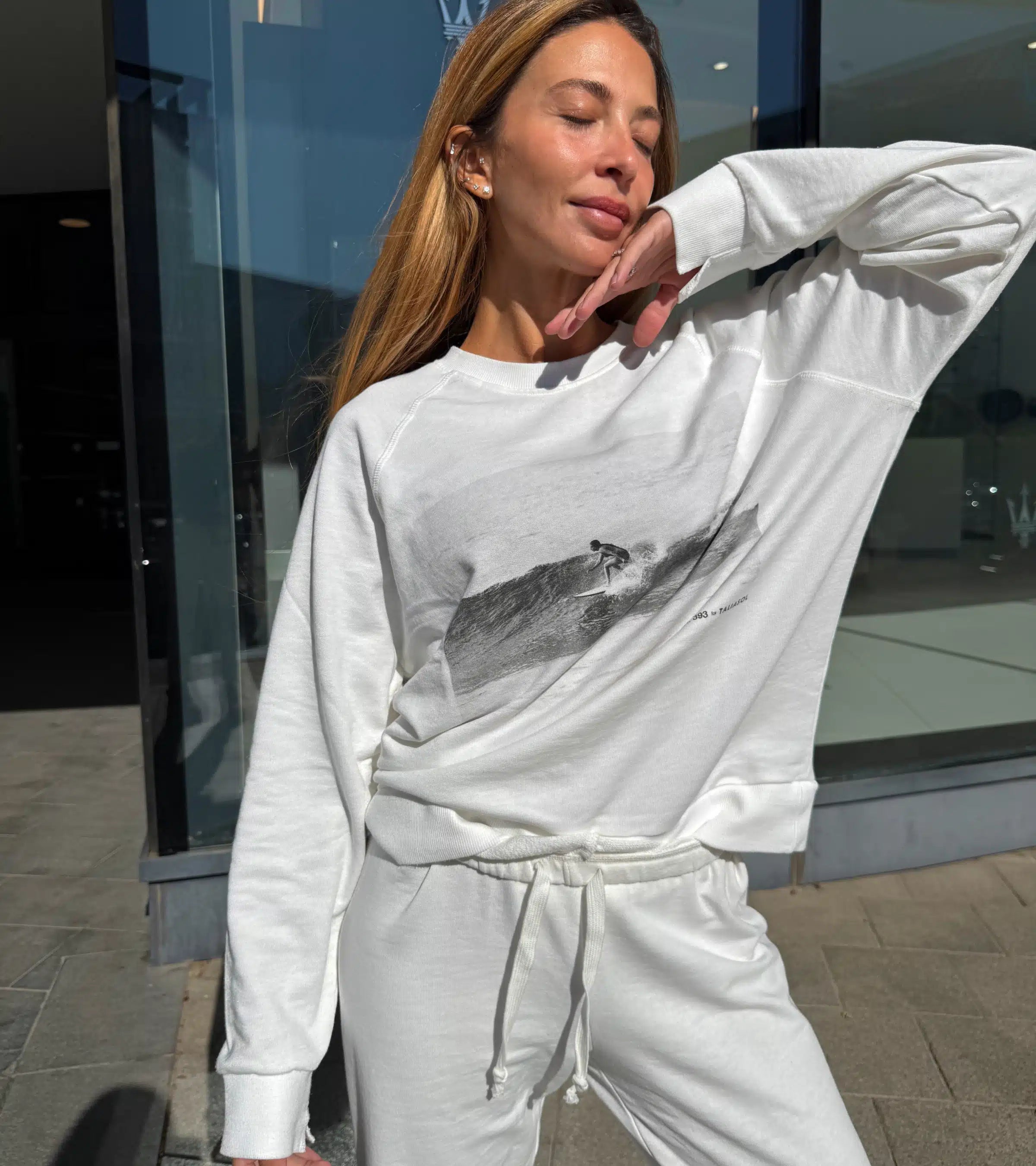 Apt. 393 for TALIA SOL Surfer French terry Sweatshirt