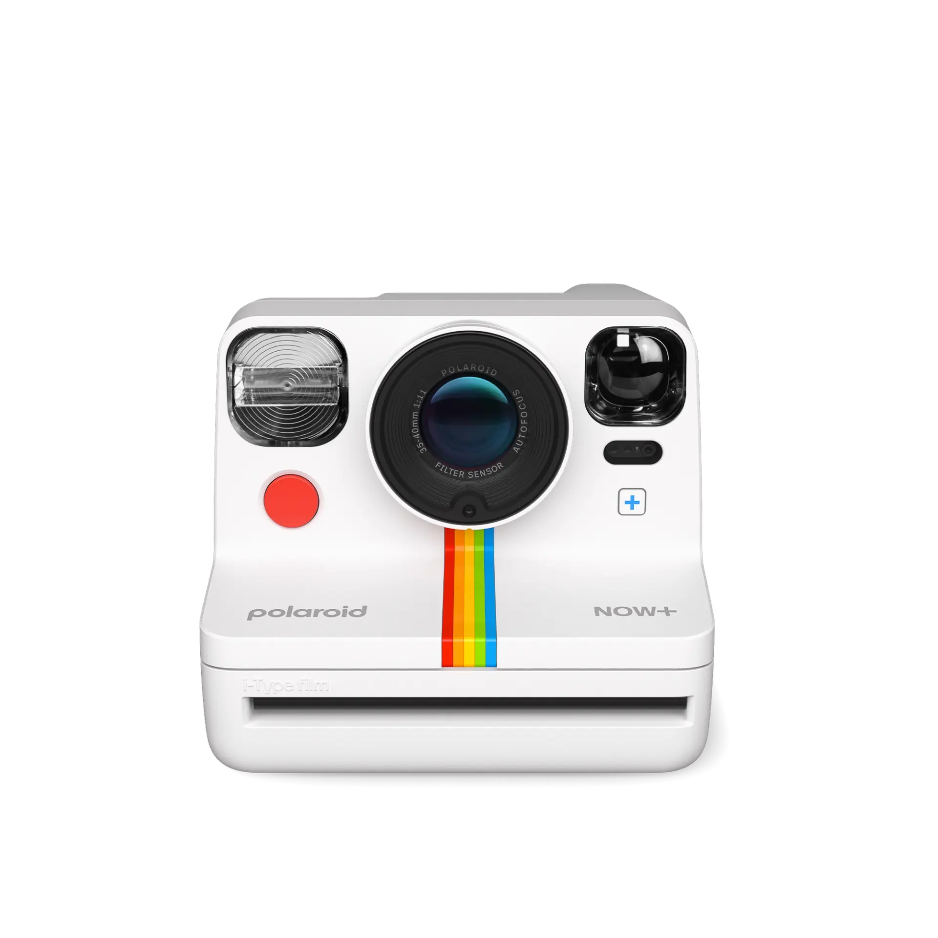 Polaroid Now+ Generation 2 i-Type Instant Camera + 5 lens filters - White