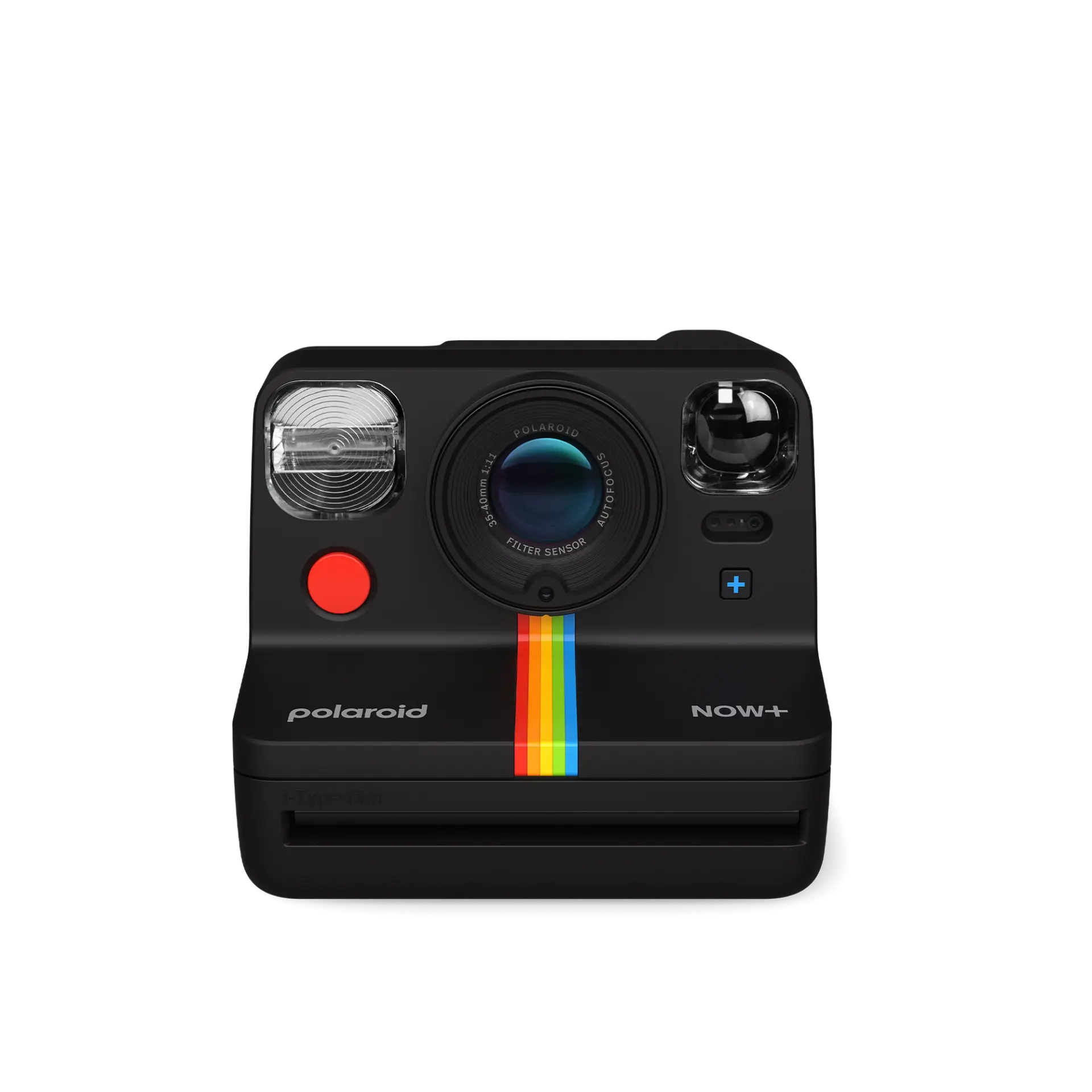 Polaroid Now+ Generation 2 i-Type Instant Camera + 5 lens filters - Black
