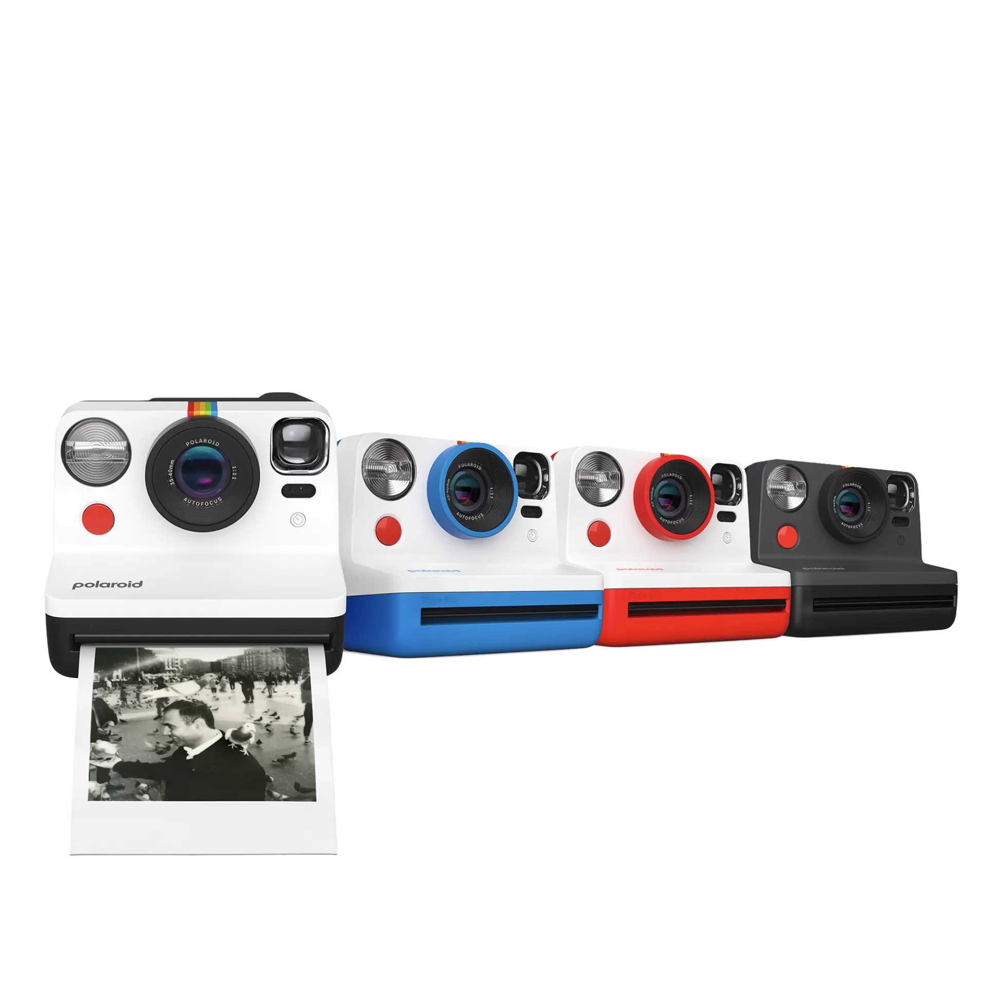 Polaroid Now דור 2 i-Type Instant Camera - שחור