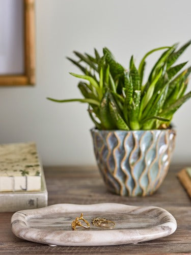 Izumi marble tray - natural