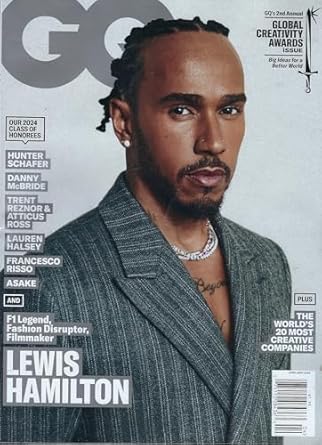 GQ Magazine April 2024 Lewis Hamilton