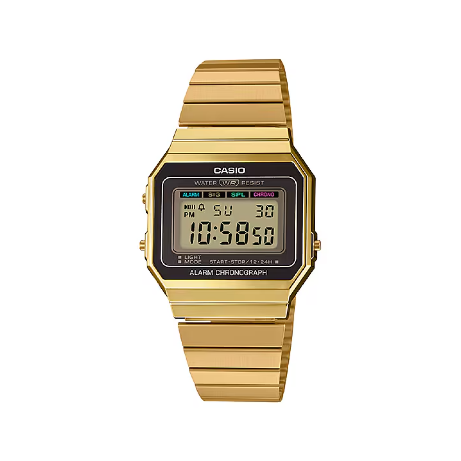 Casio A700WG-9A Classic Digital Display Quartz Gold Watch