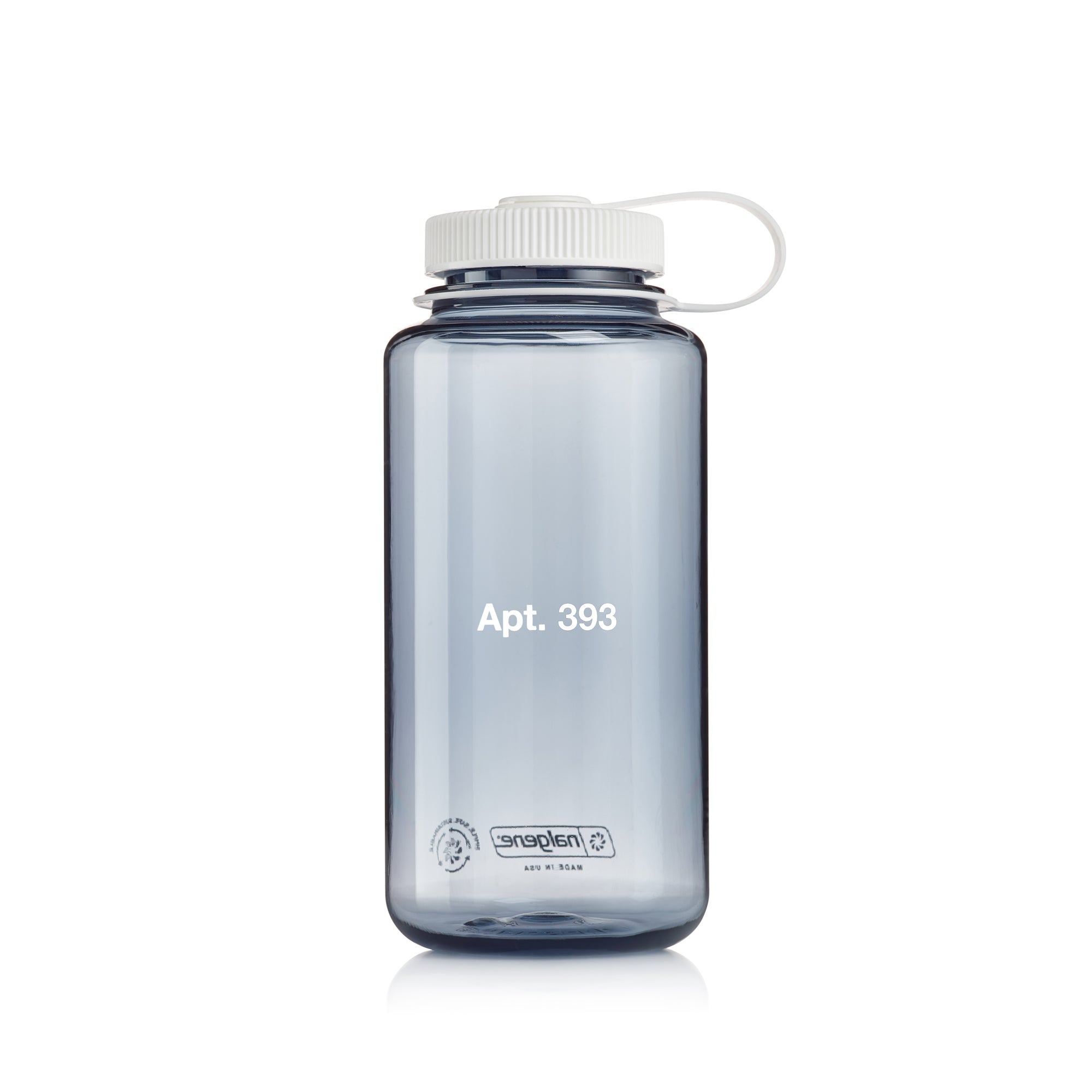 Apt. 393 Nalgene Gray/White Bottle 32 oz