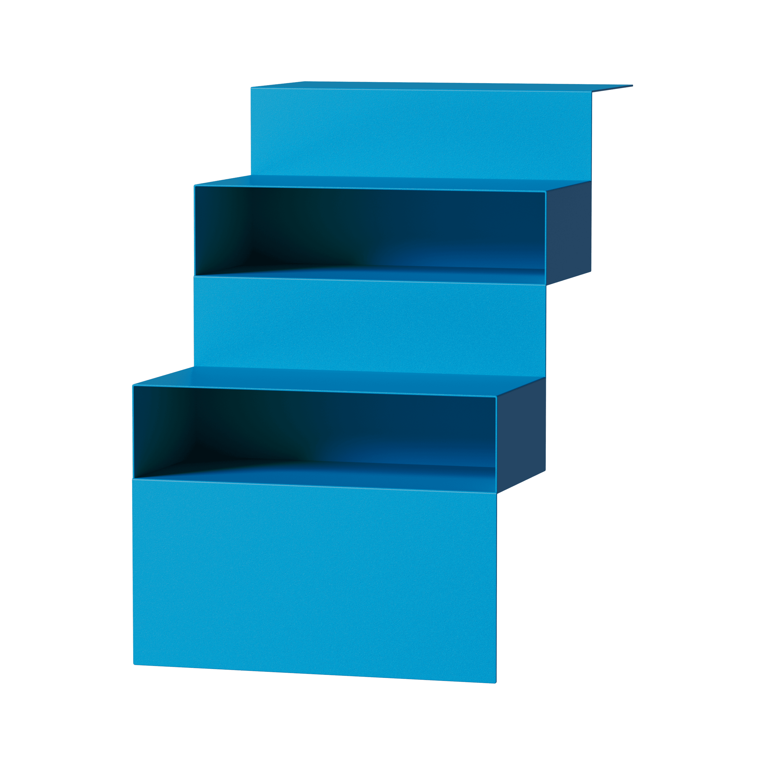 STAIRS - WALL SHELF - BLUE