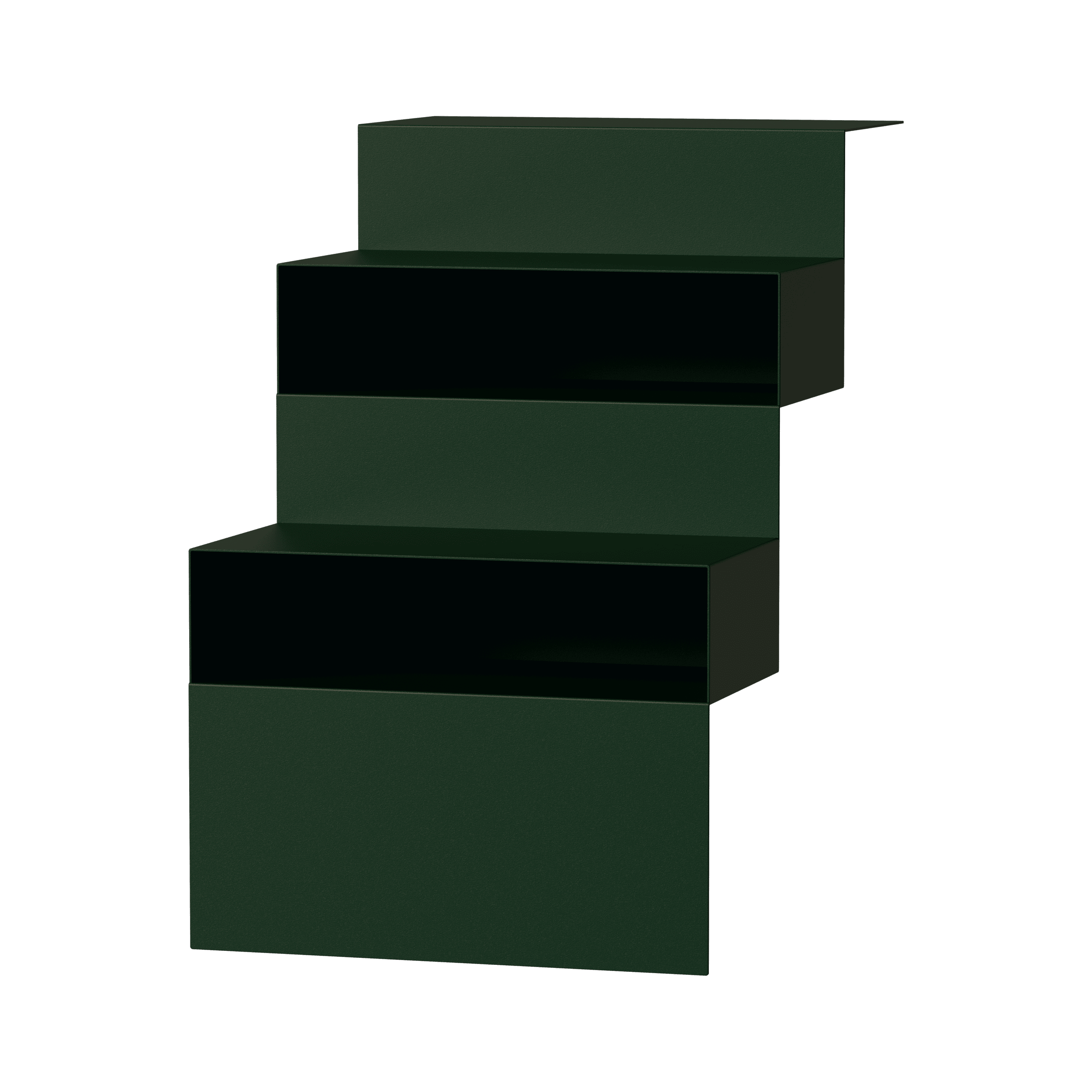 STAIRS - WALL SHELF - GREEN