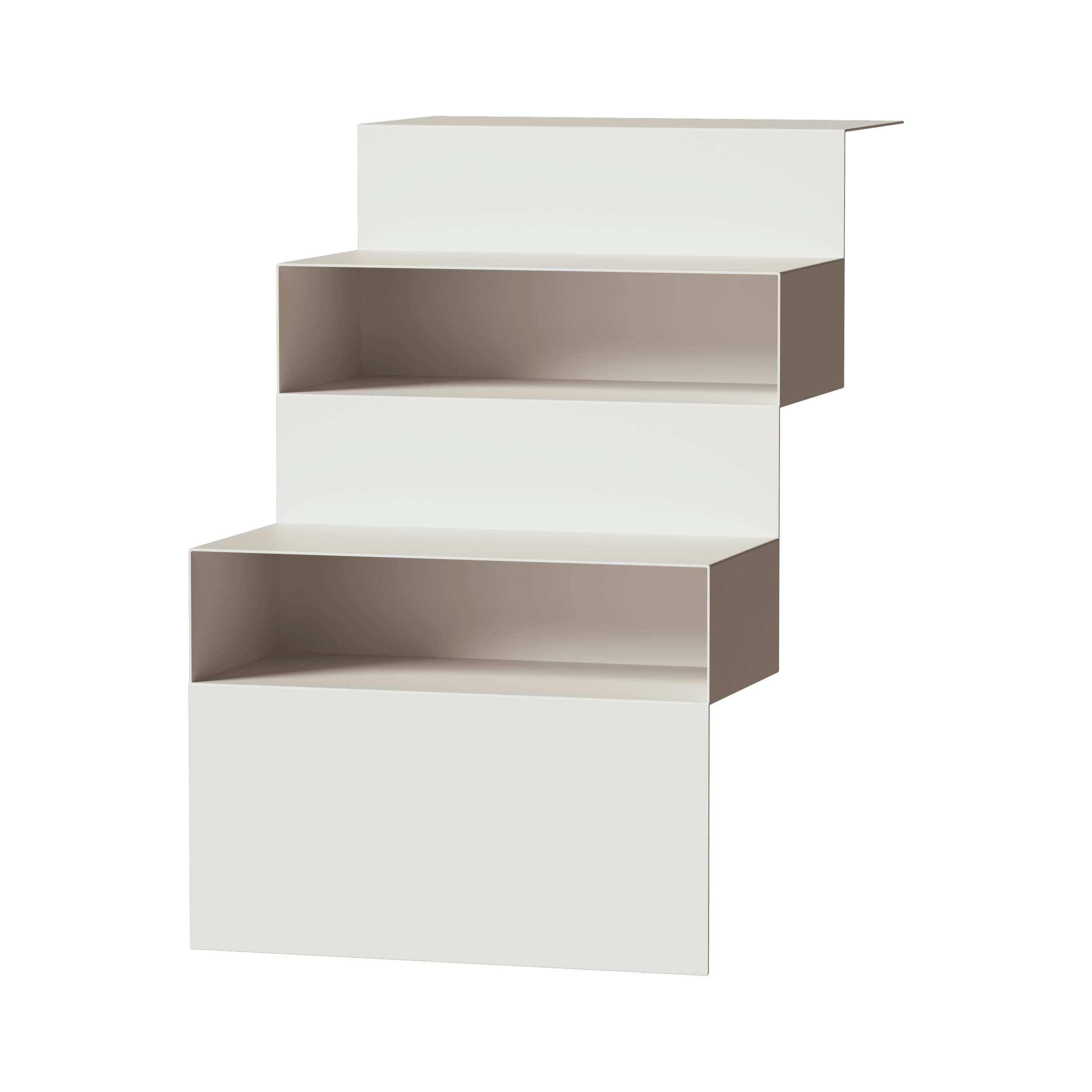 STAIRS - WALL SHELF - OFF WHITE