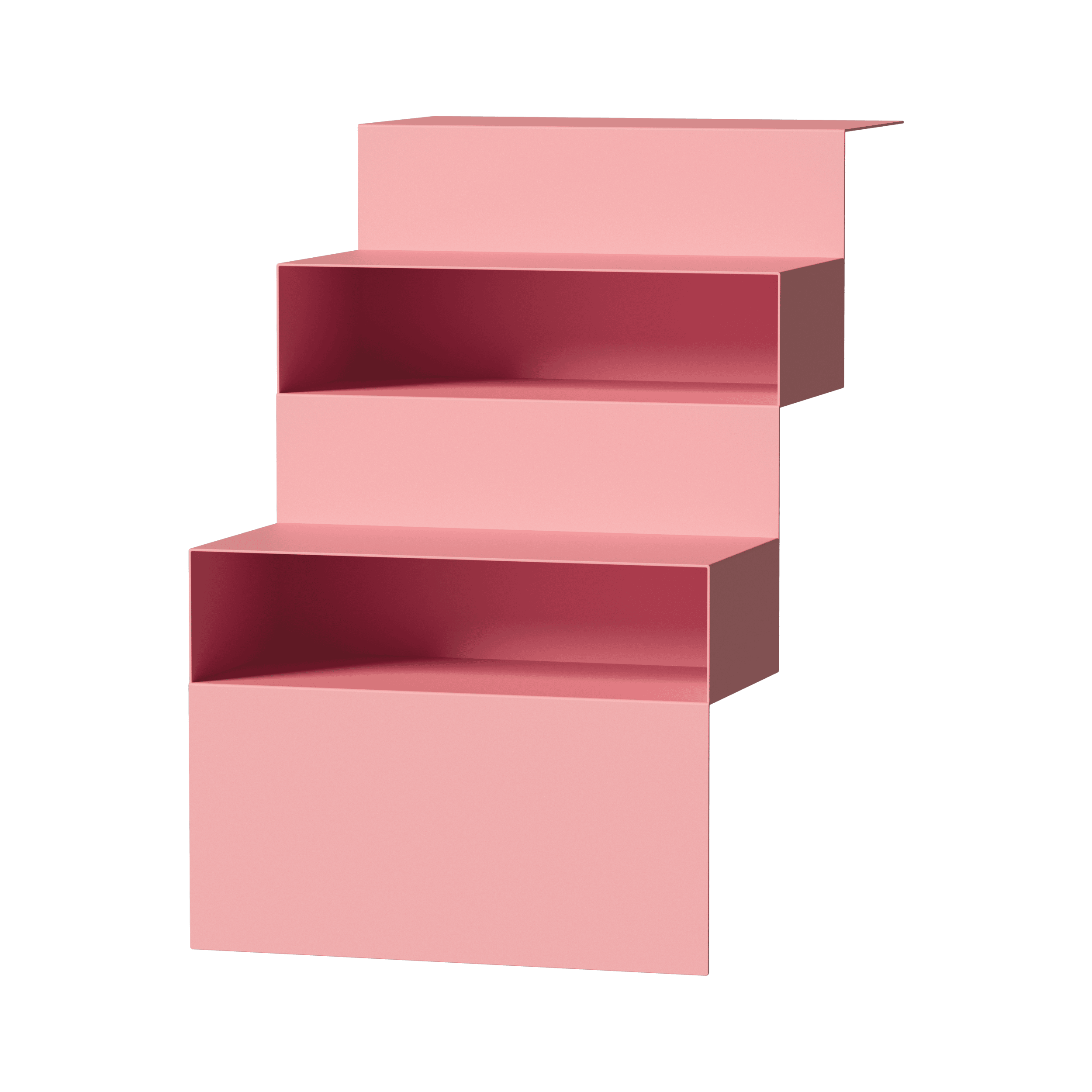 STAIRS - WALL SHELF - ROSE