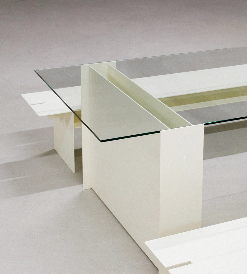 TANK TABLE - OFF WHITE 