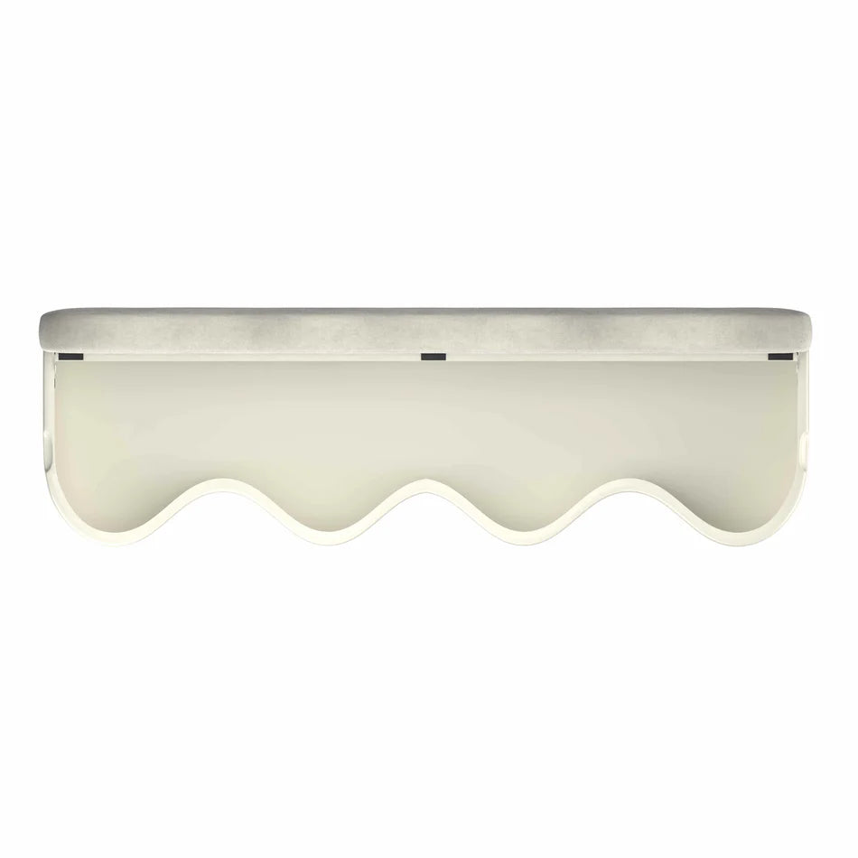 Triana Bench King, Cream
