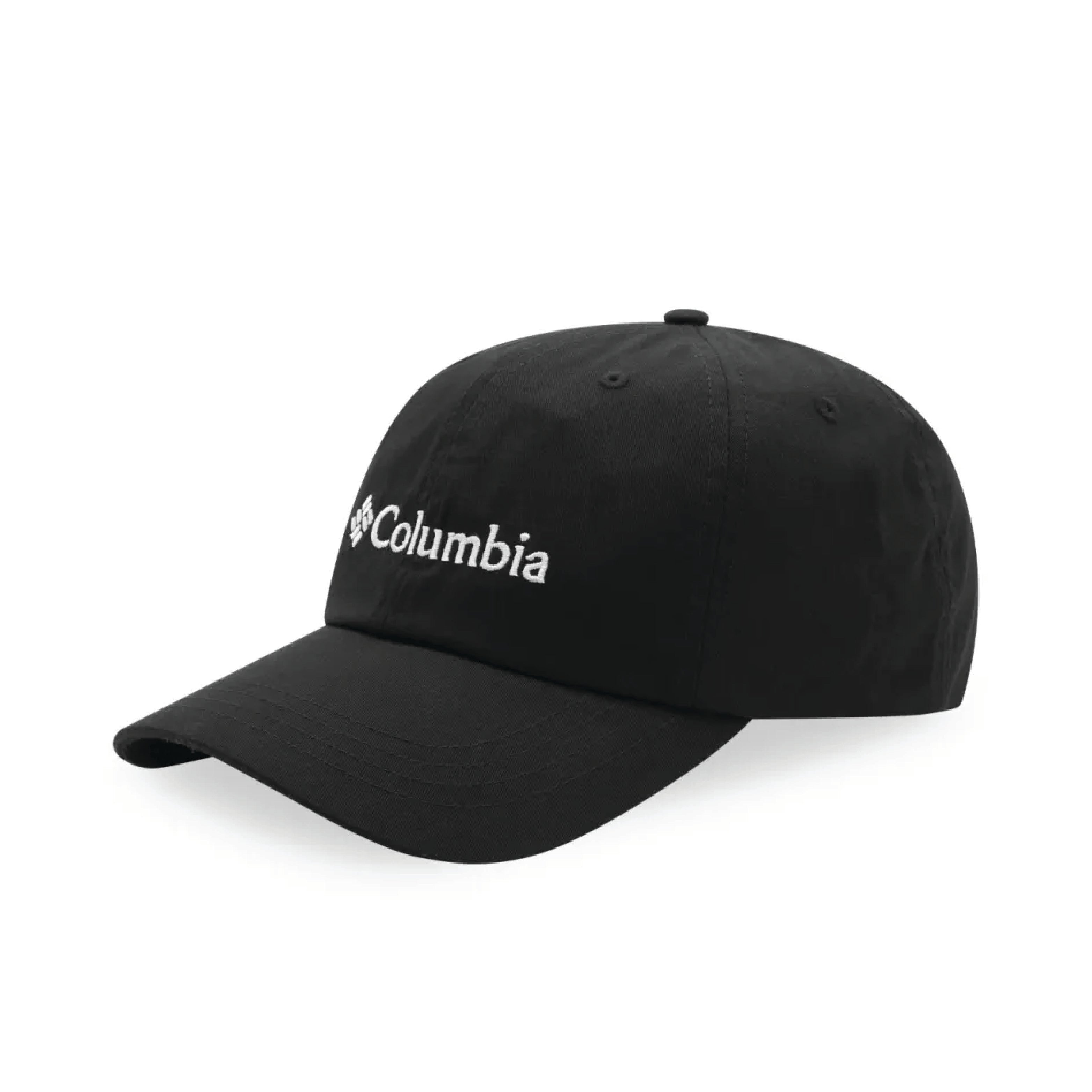 Columbia Roc II Logo Cap Black & White