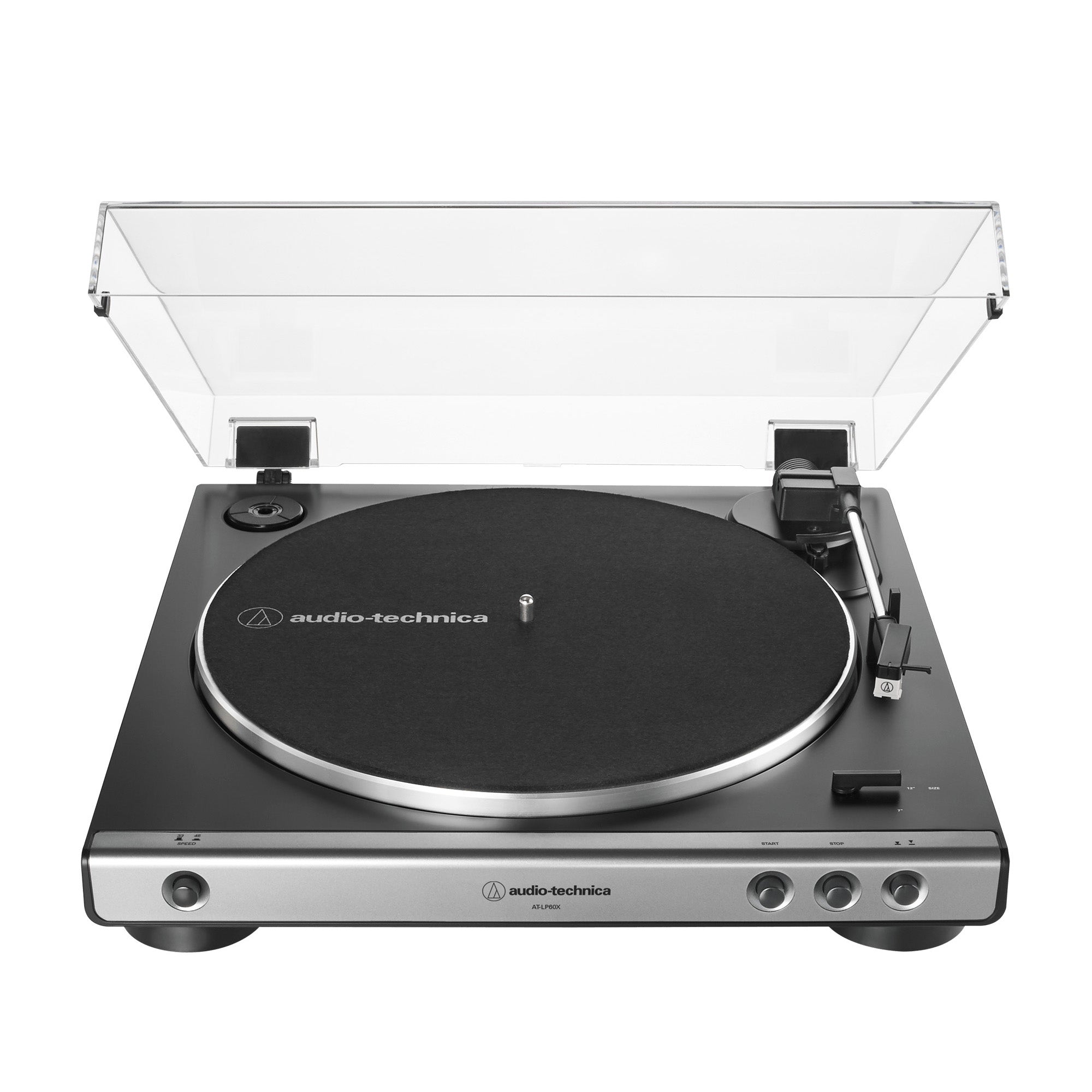 Audio-Technica Fully Automatic Belt-Drive Turntable AT-LP60X - SILVER