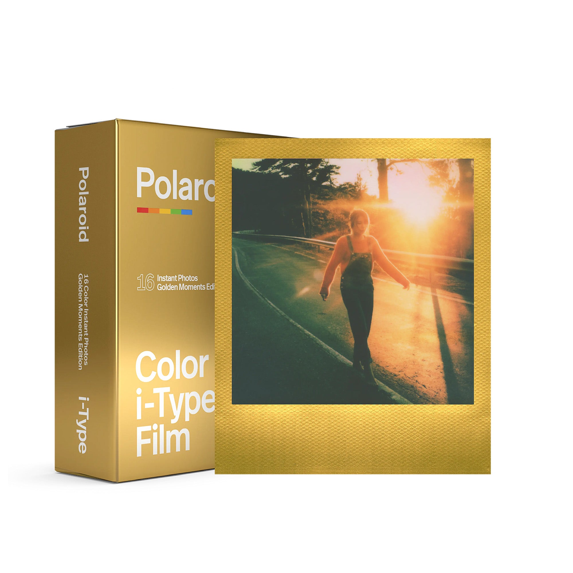 POLAROID COLOR I-TYPE FILM DOUBLE PACK - GOLDEN MOMENTS EDITION