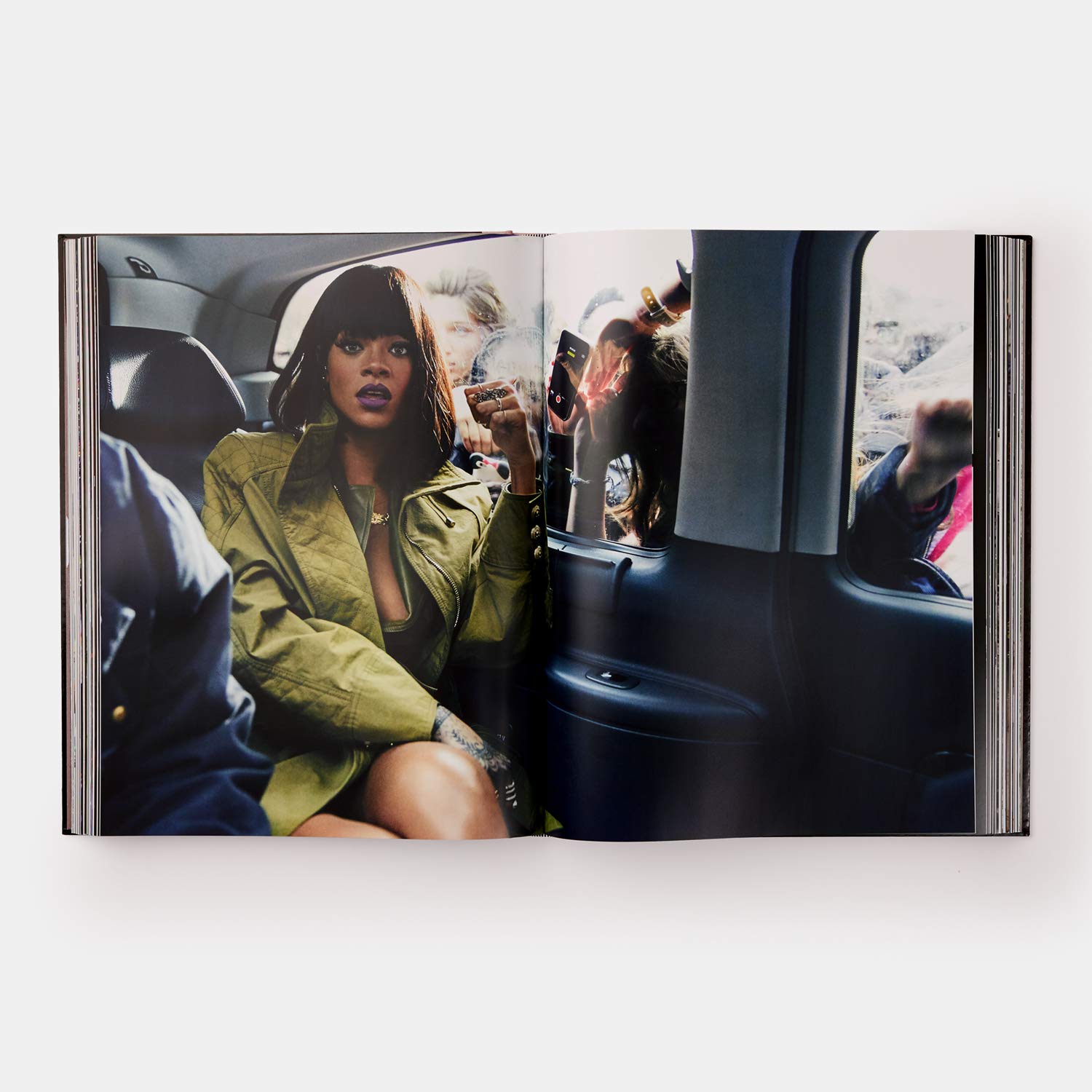 The Rihanna Book: Limited Edition (Fenty x Phaidon) featuring a Tattooed Hand Stand - Hardcover