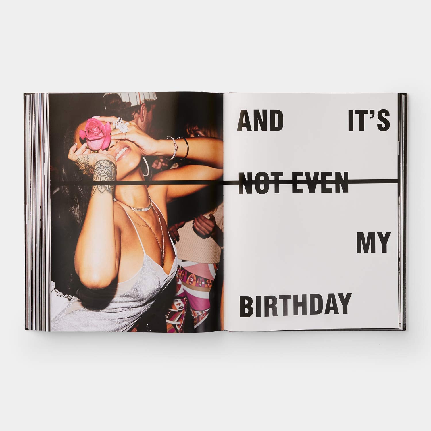The Rihanna Book: Limited Edition (Fenty x Phaidon) featuring a Tattooed Hand Stand - Hardcover