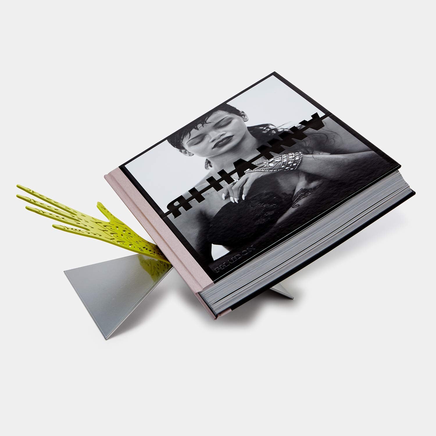 The Rihanna Book: Limited Edition (Fenty x Phaidon) featuring a Tattooed Hand Stand - Hardcover
