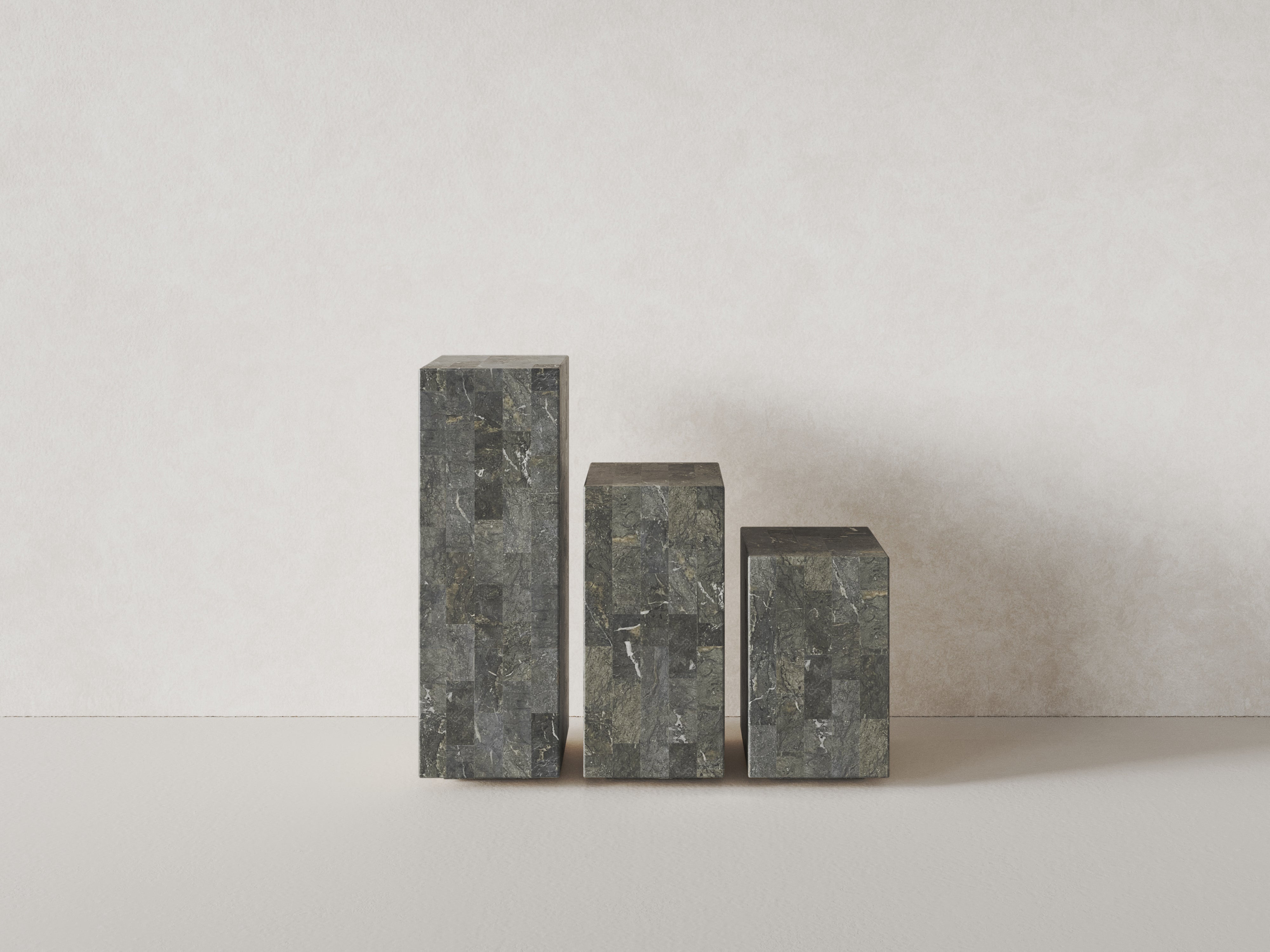 Grey Stone Plinths