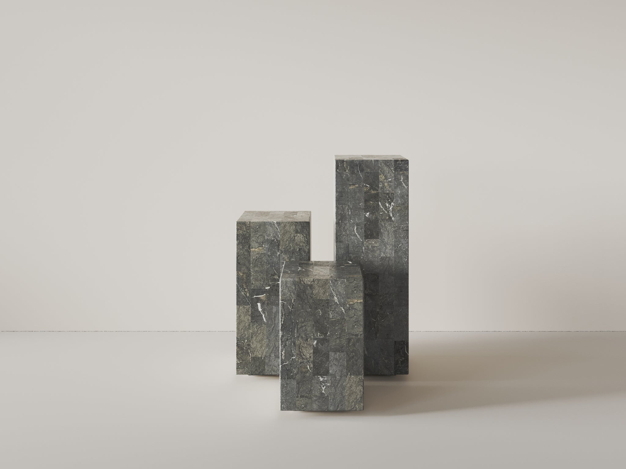 Grey Stone Plinths
