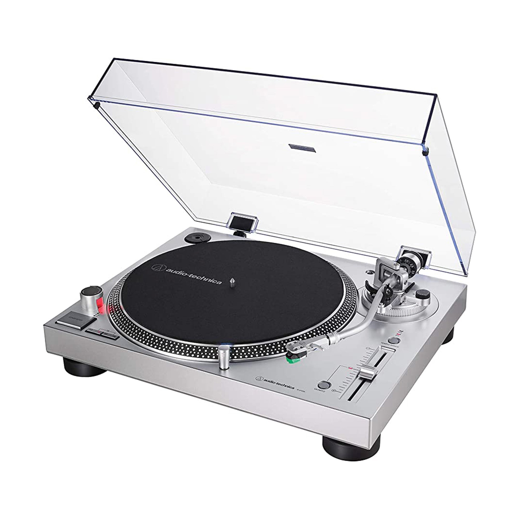 Audio-Technica Direct-Drive Turntable (Analog & USB) AT-LP120XUSB - SILVER